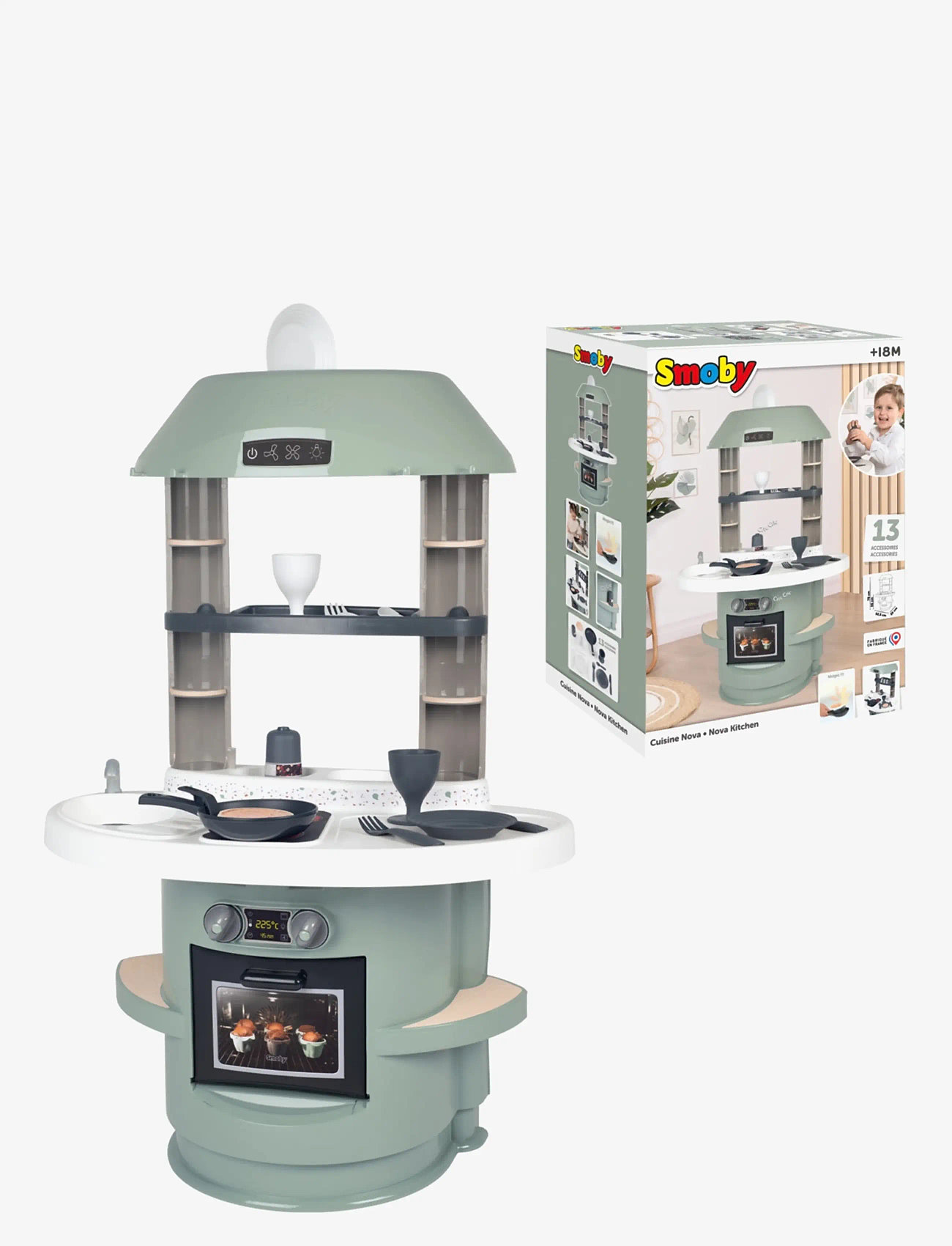 Smoby - Smoby Nova Kök - toy kitchens - multicolor - 2