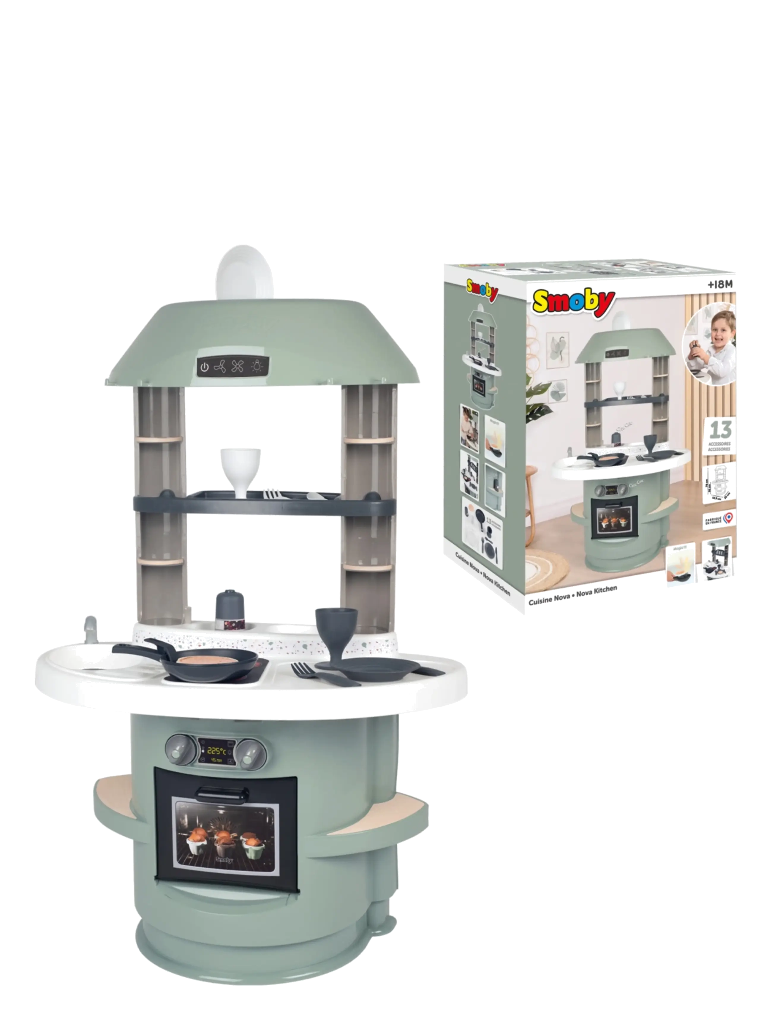 Smoby - Smoby Nova Kök - spielzeugküchen - multicolor - 2