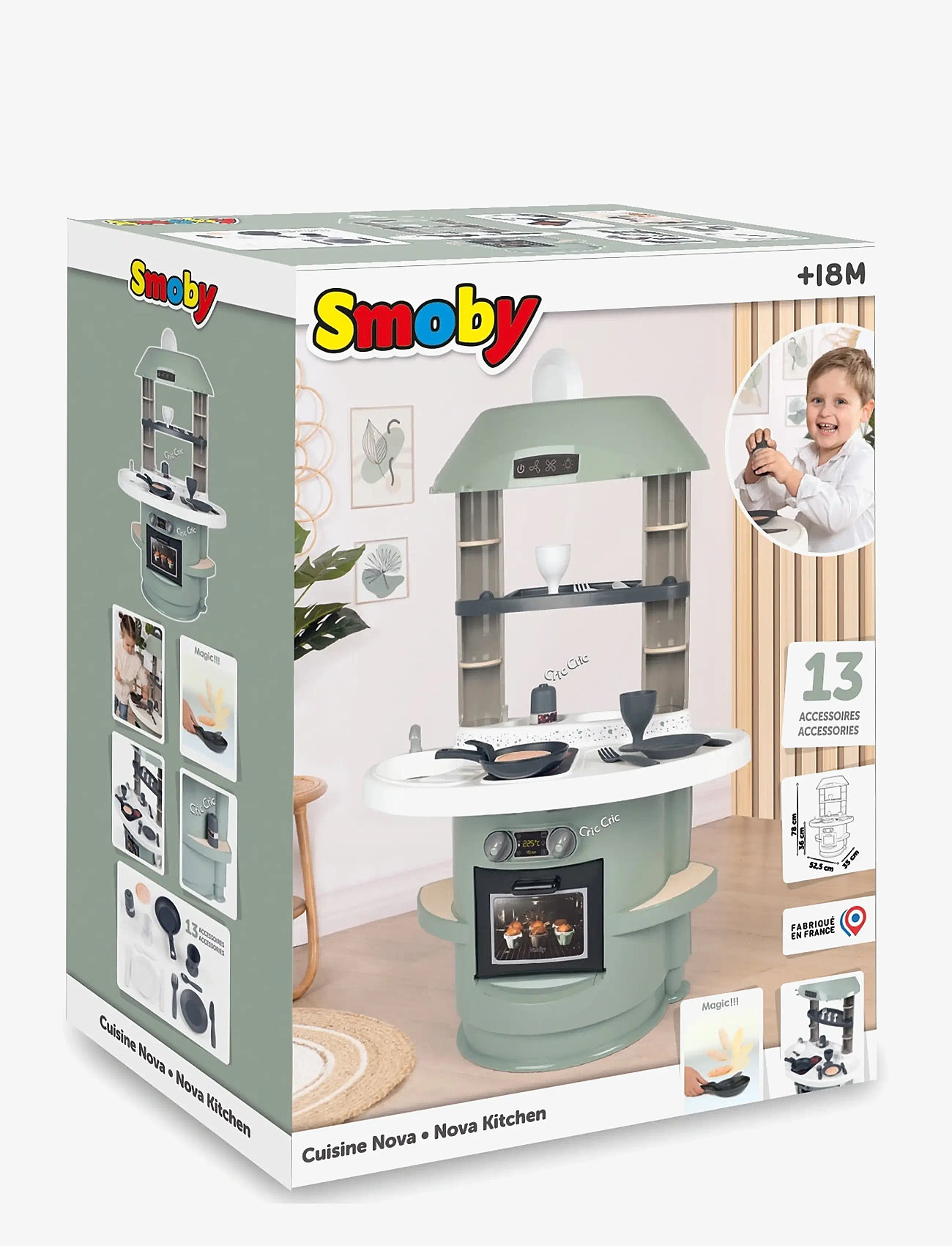Smoby - Smoby Nova Kök - toy kitchens - multicolor - 3
