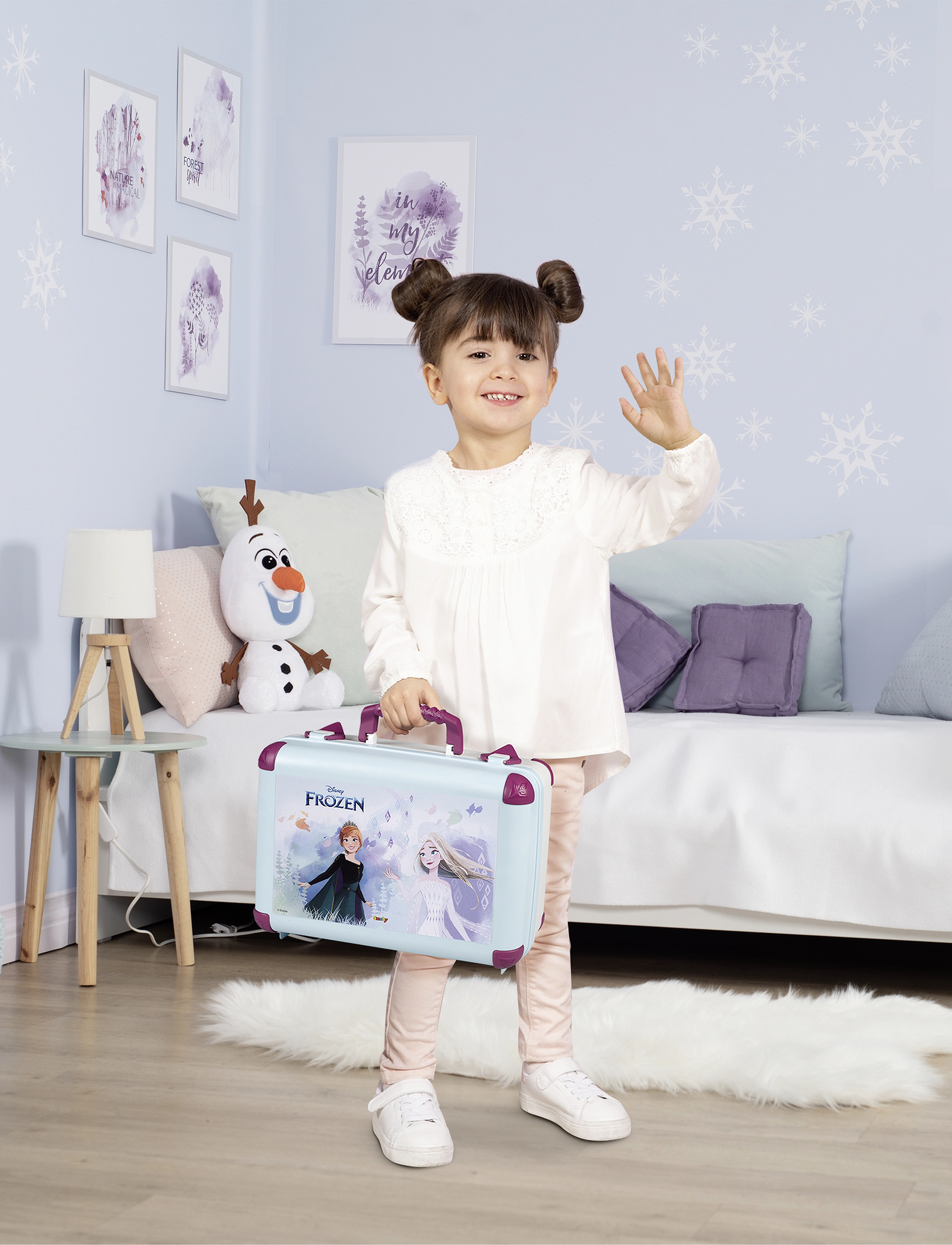 Smoby Frozen Cosmetic Case, Børn, Fake Makeup & Jewellery, Multi/mønstret, Str: ONE SIZE