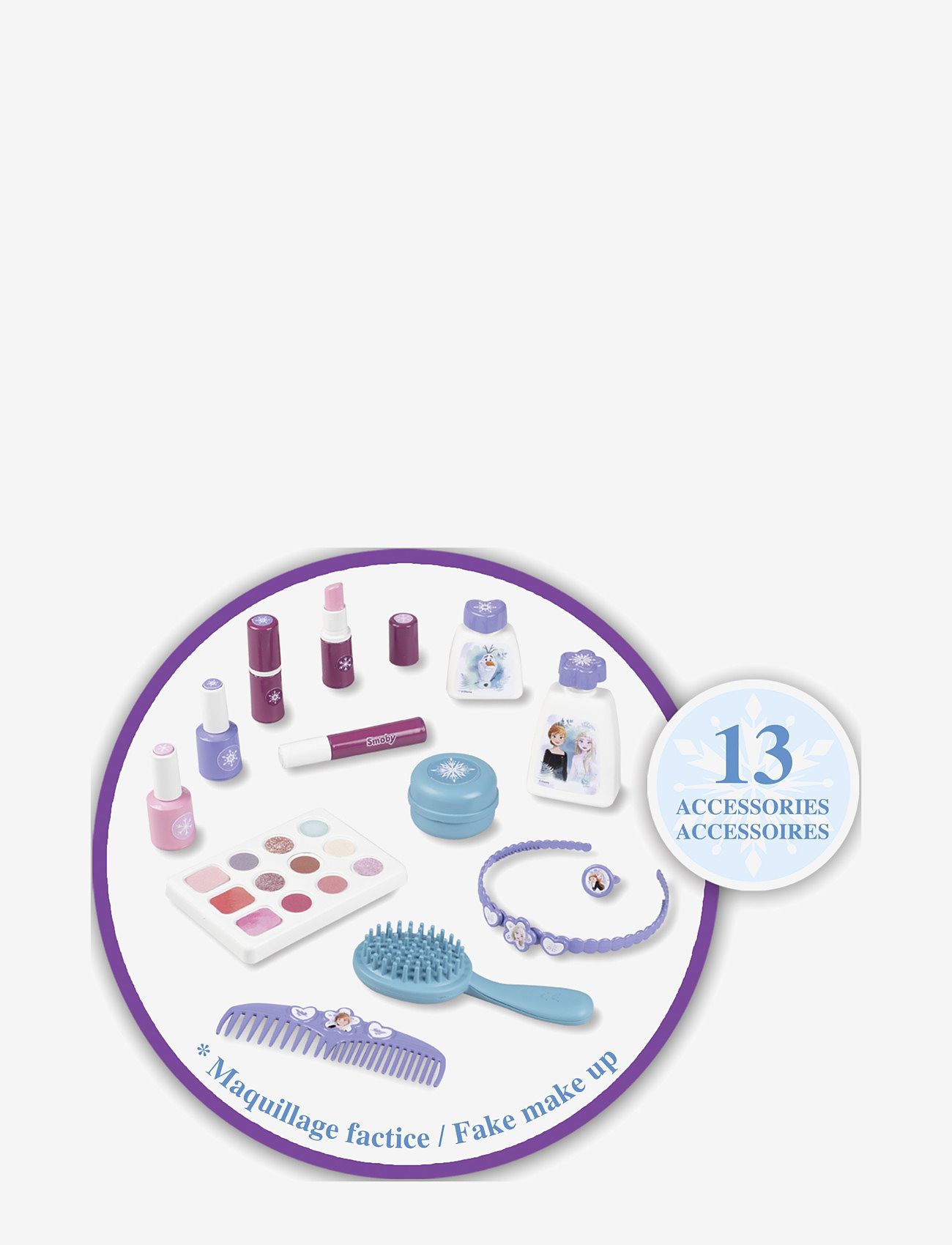 Smoby - Smoby Disney Frozen Sminkväska med Spegel - blue - 3