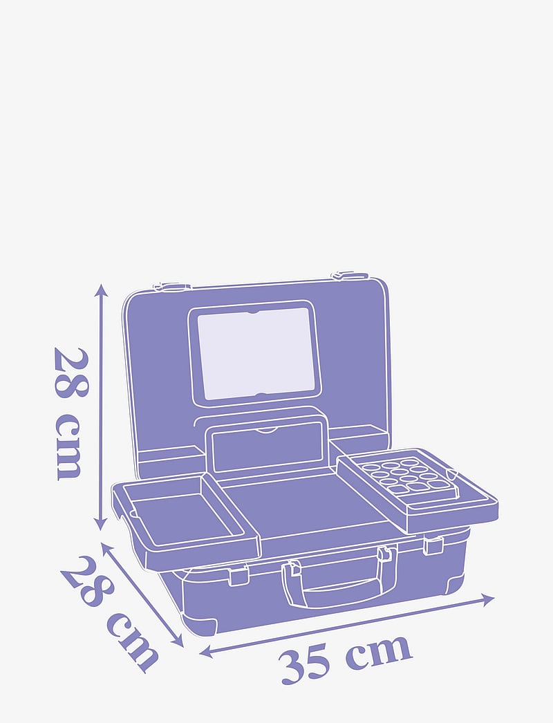 Smoby - Frozen Cosmetic Case - blue - 4