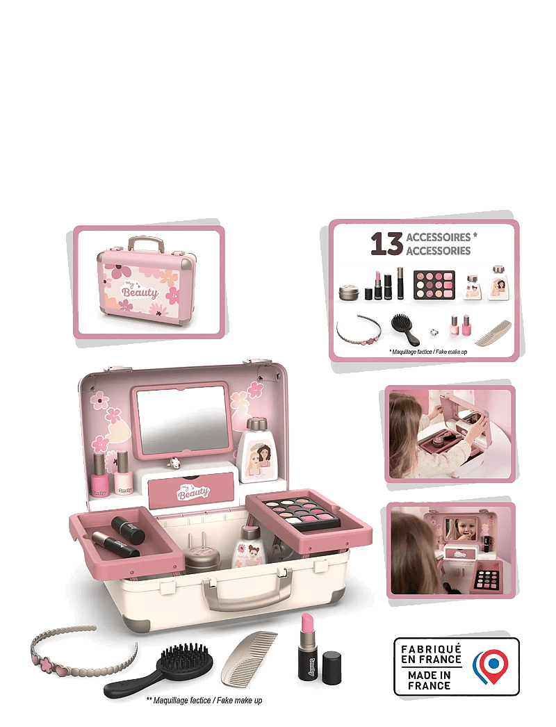 Smoby - My Beauty Vanity - meik ja ehted - multi colorued - 2