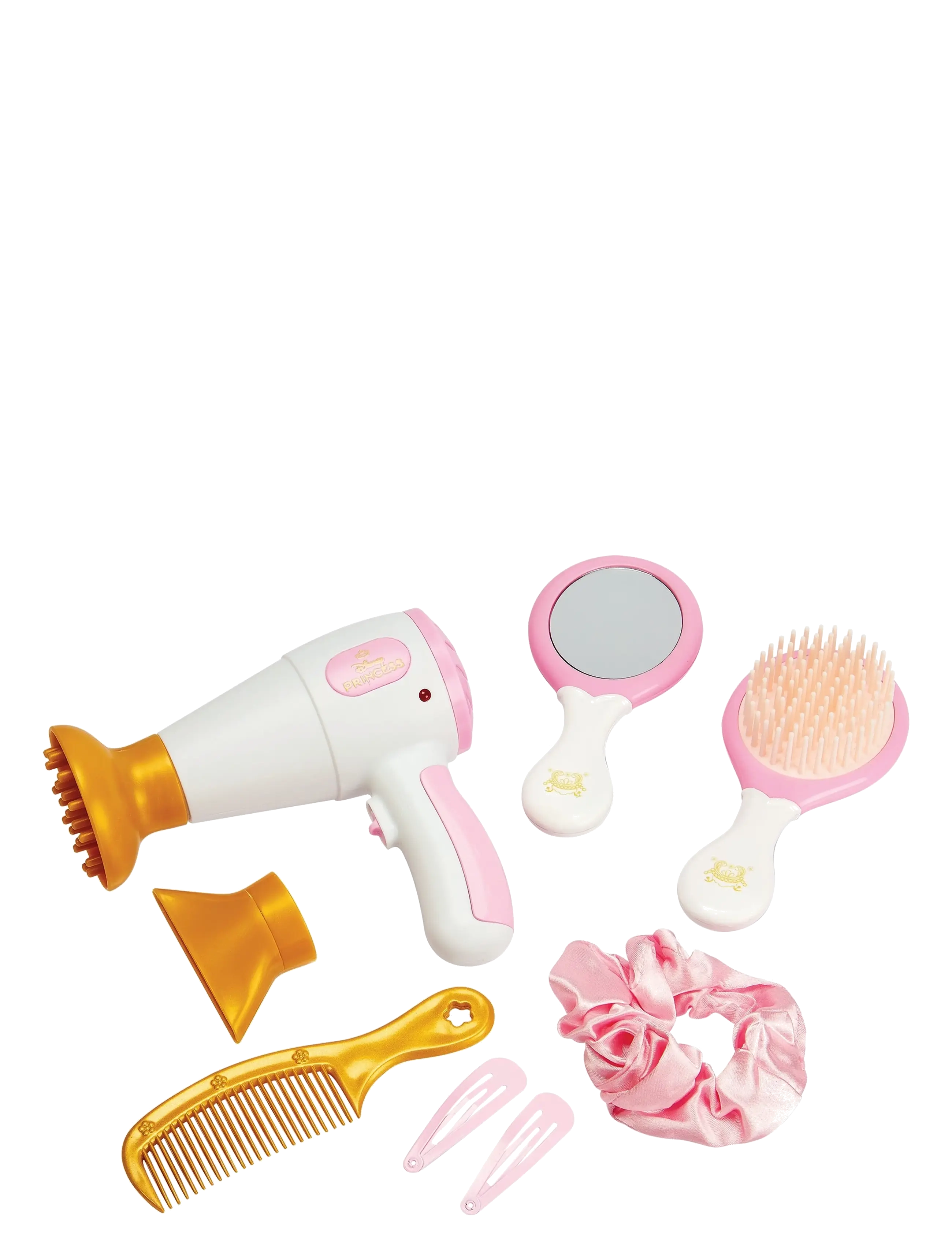 Smoby Disney Princess Hårstyling-Set, Børn, Fake Makeup & Assecories, Pink, Str: ONE SIZE