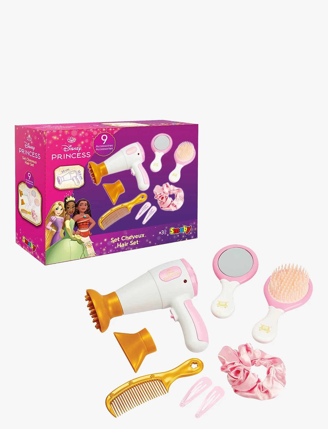 Smoby - Smoby Disney Princess Hårstyling-set - fake make-up & zubehör - multicolor - 1