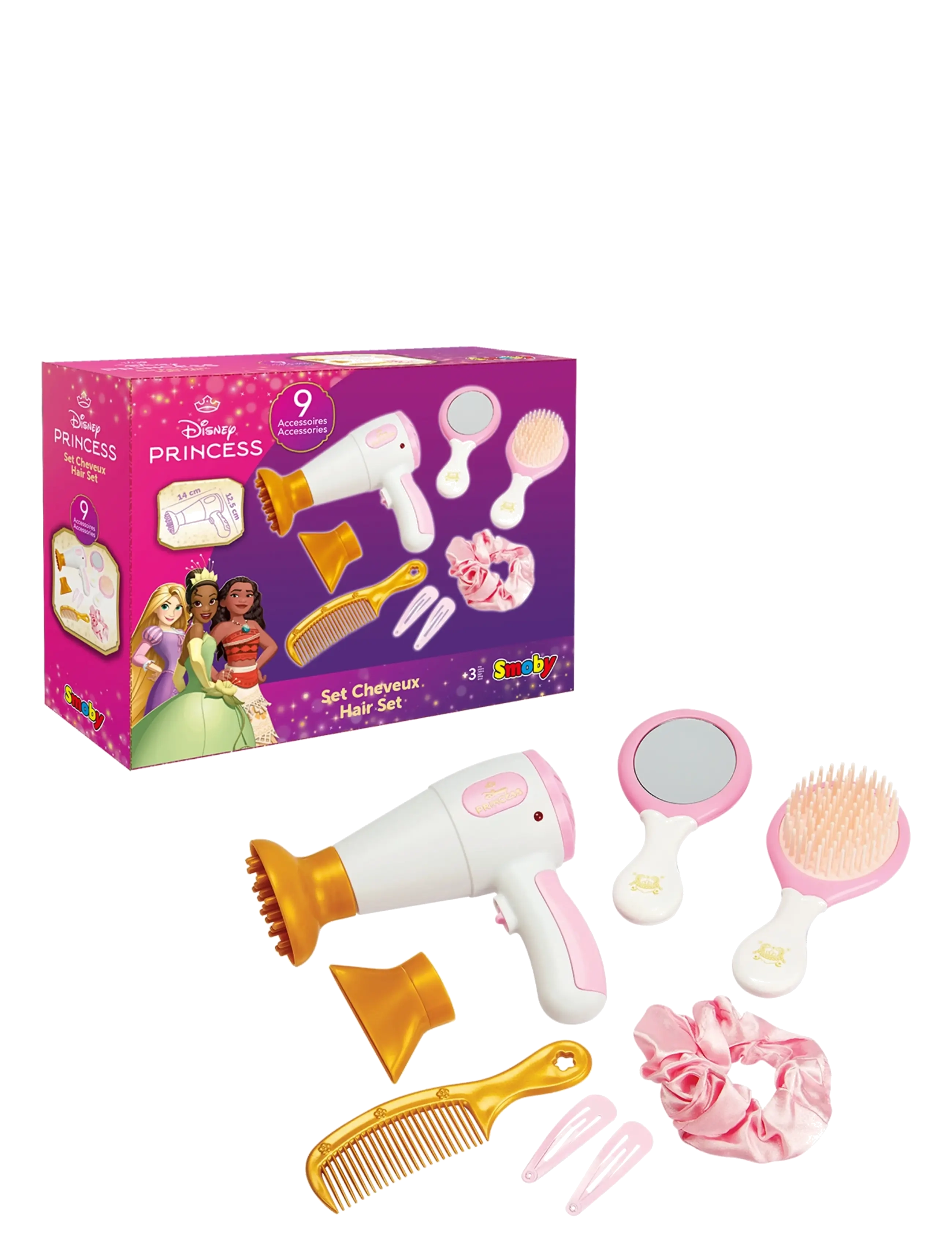 Smoby - Smoby Disney Princess Hårstyling-set - fake makeup & accessories - multicolor - 1