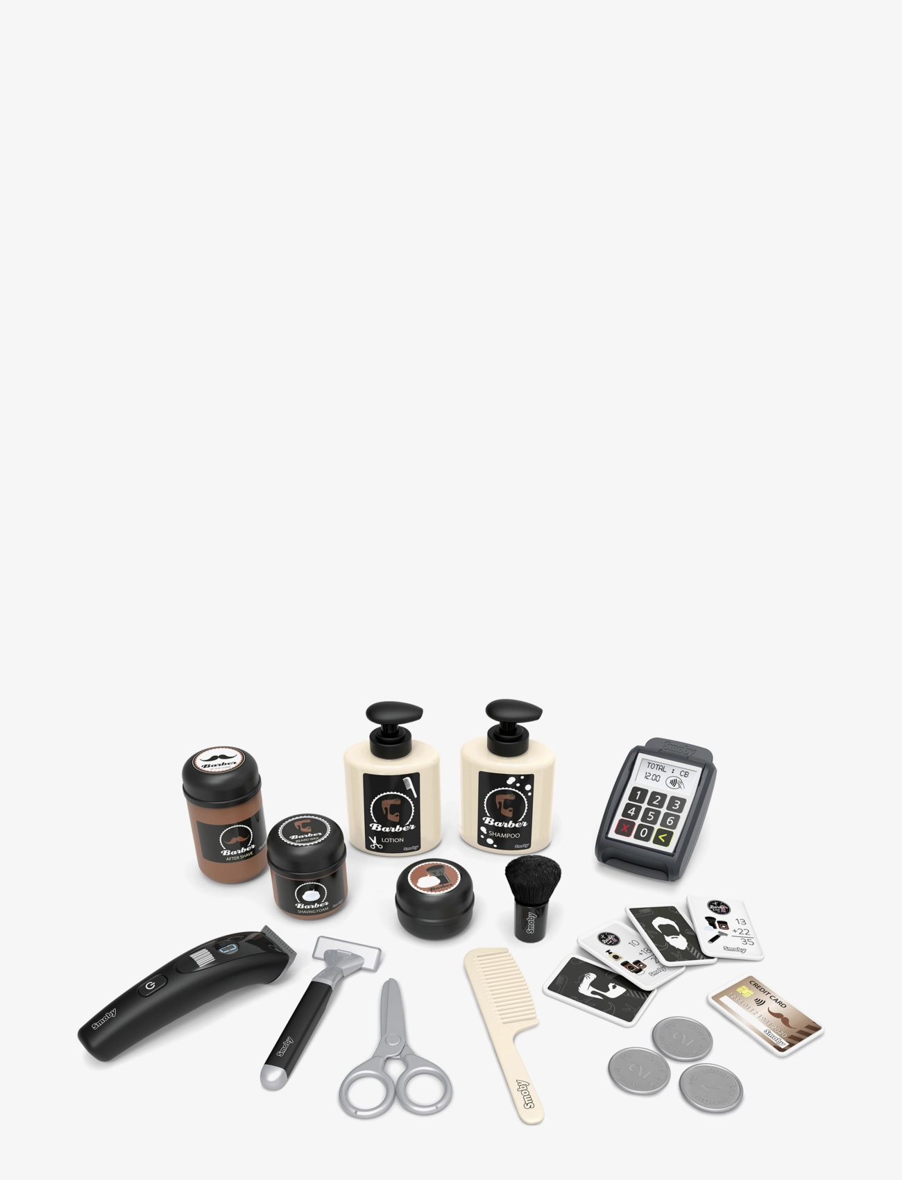 Smoby - Barber & Cut - Barber Shop - rinkiniai ir priedai parduotuvei - black - 2