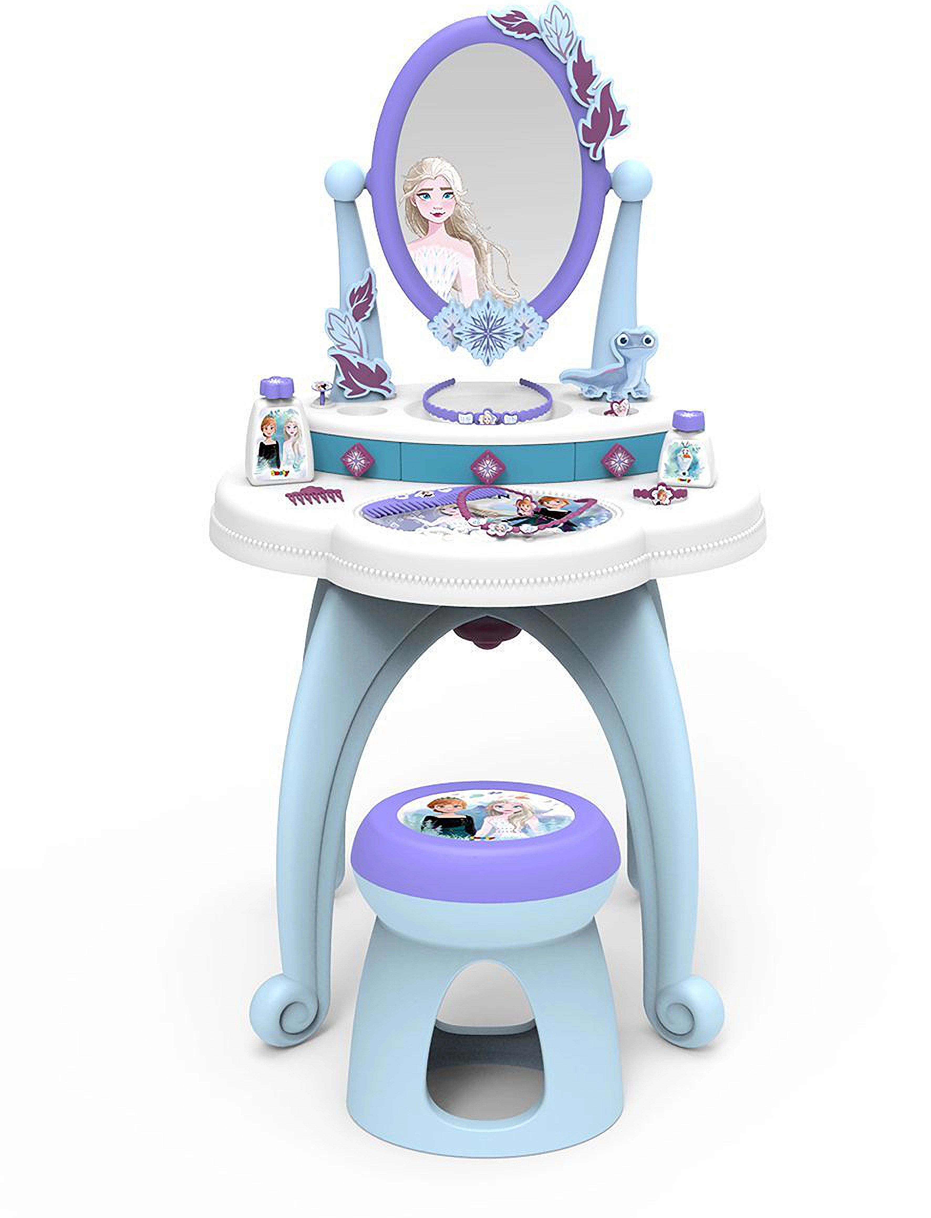 Smoby - Smoby Disney Frozen 2 in 1 Dressing Table - toy tools - blue - 3