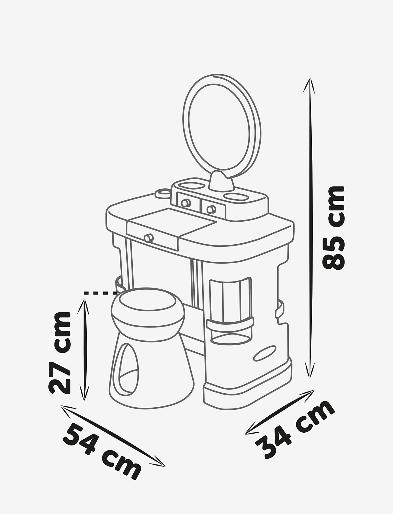 Smoby - My Beauty Dressing Table - pink - 3