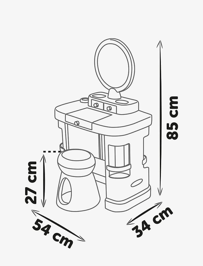 Smoby - My Beauty Dressing Table - pink - 3