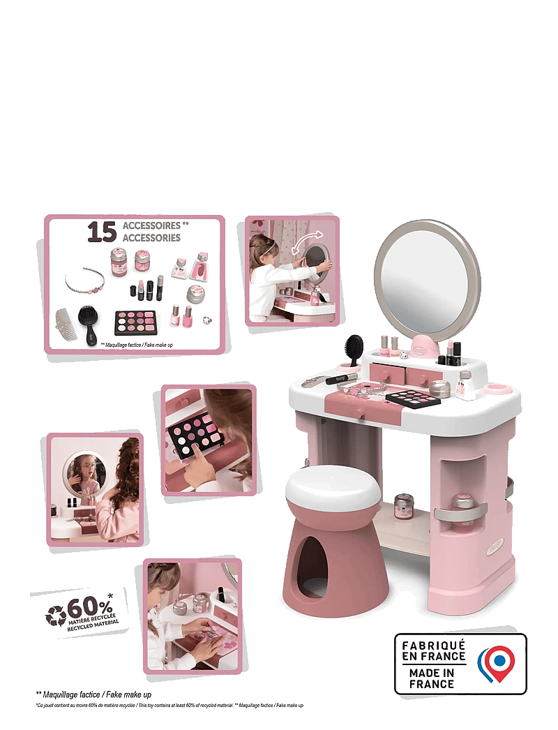 Smoby - My Beauty Dressing table - fake make-up & zubehör - multi colorued - 3