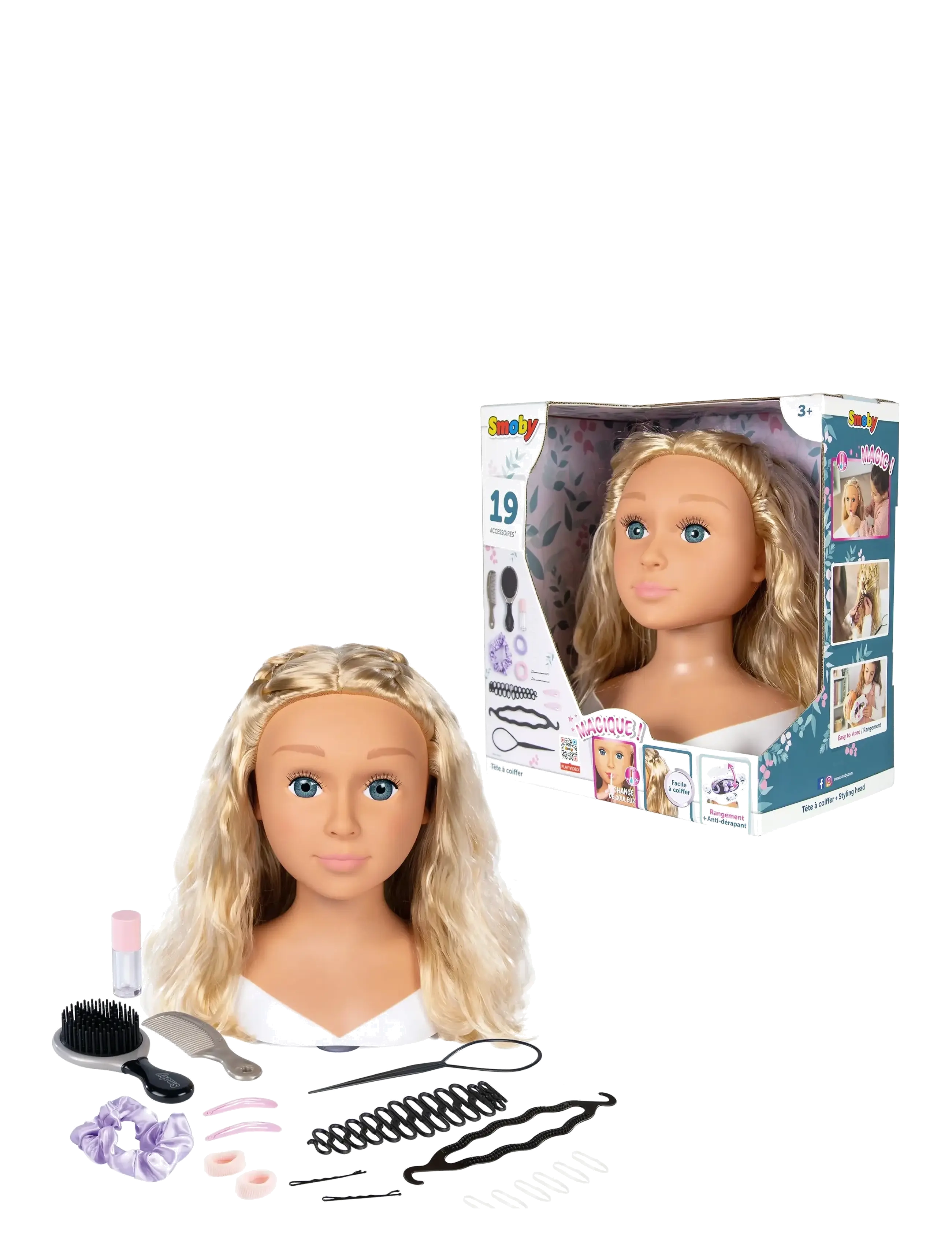 Smoby - Smoby My Beauty Styling Head - fødselsdagsgaver - multi coloured - 1