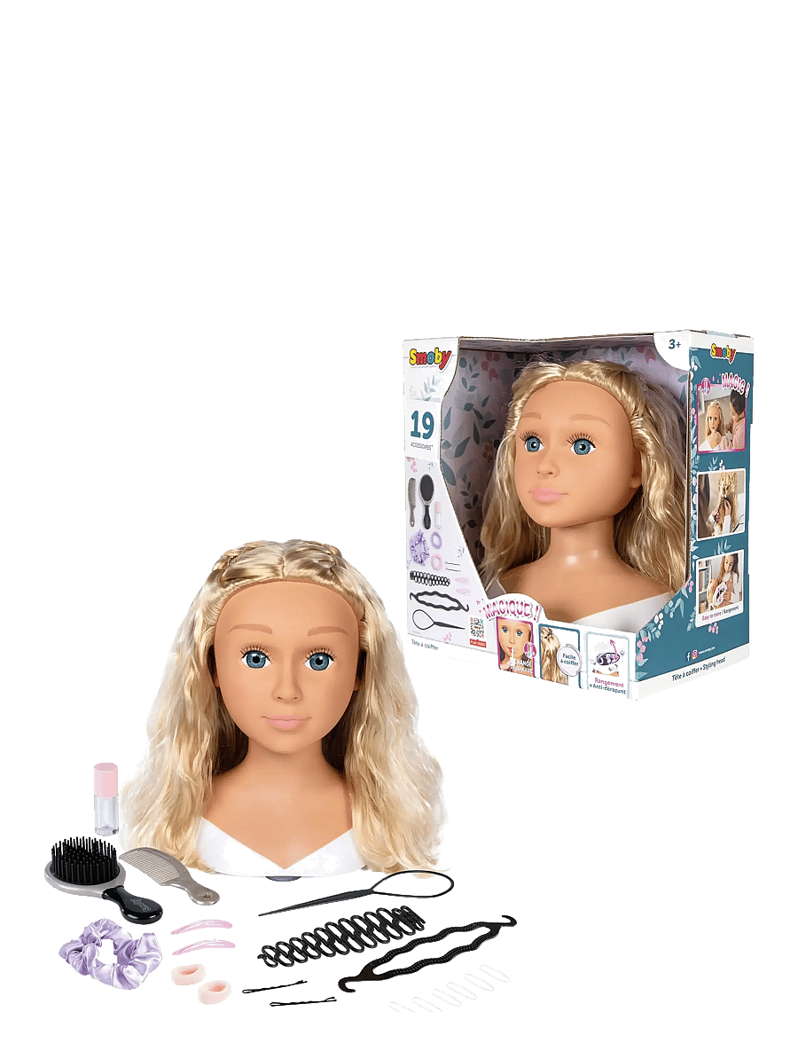 Smoby - Smoby My Beauty Styling Head - nuku stiliseerimispead - multi coloured - 2