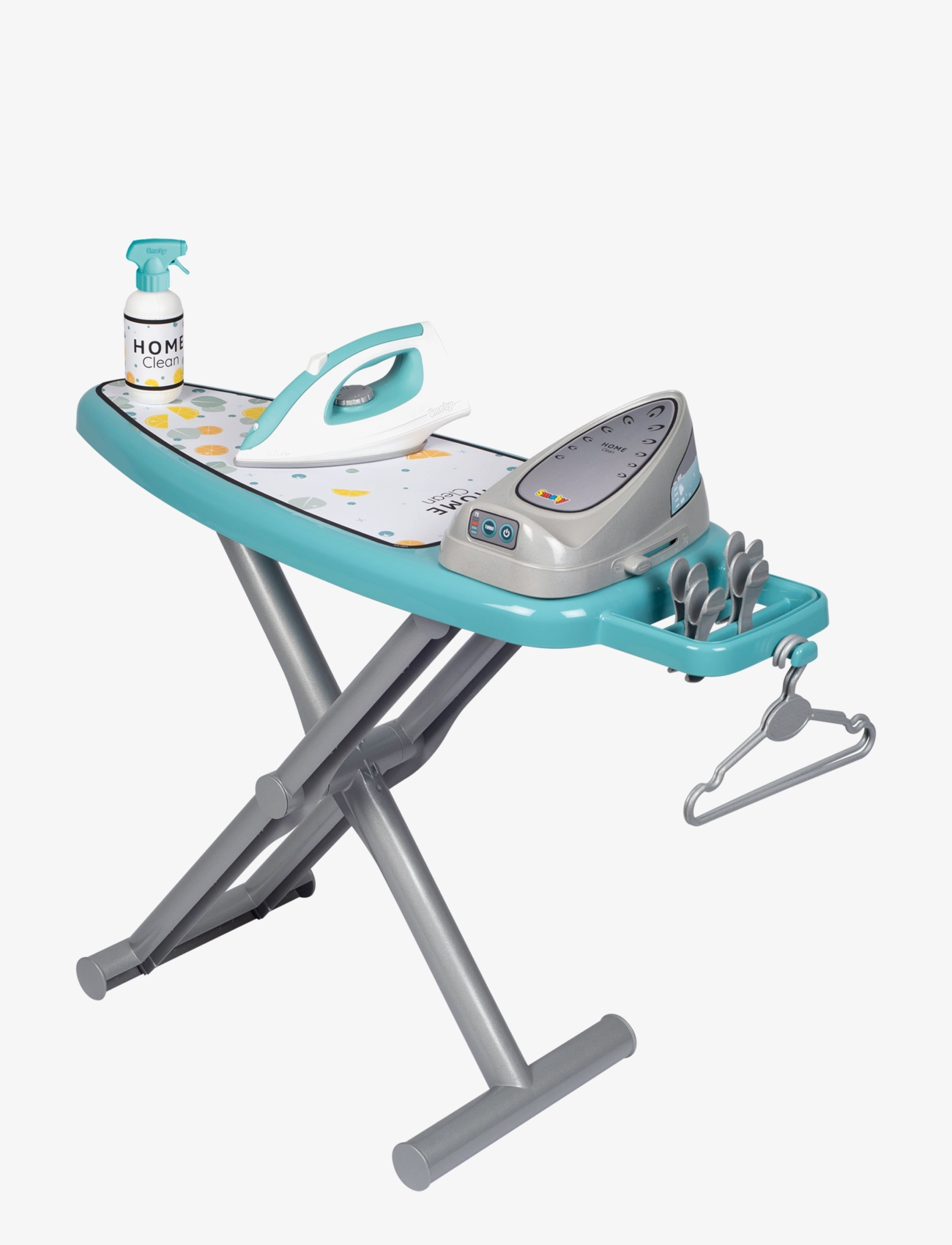 SMOBY Ironing Board + Steam Iron Blau - One Size - Kinder