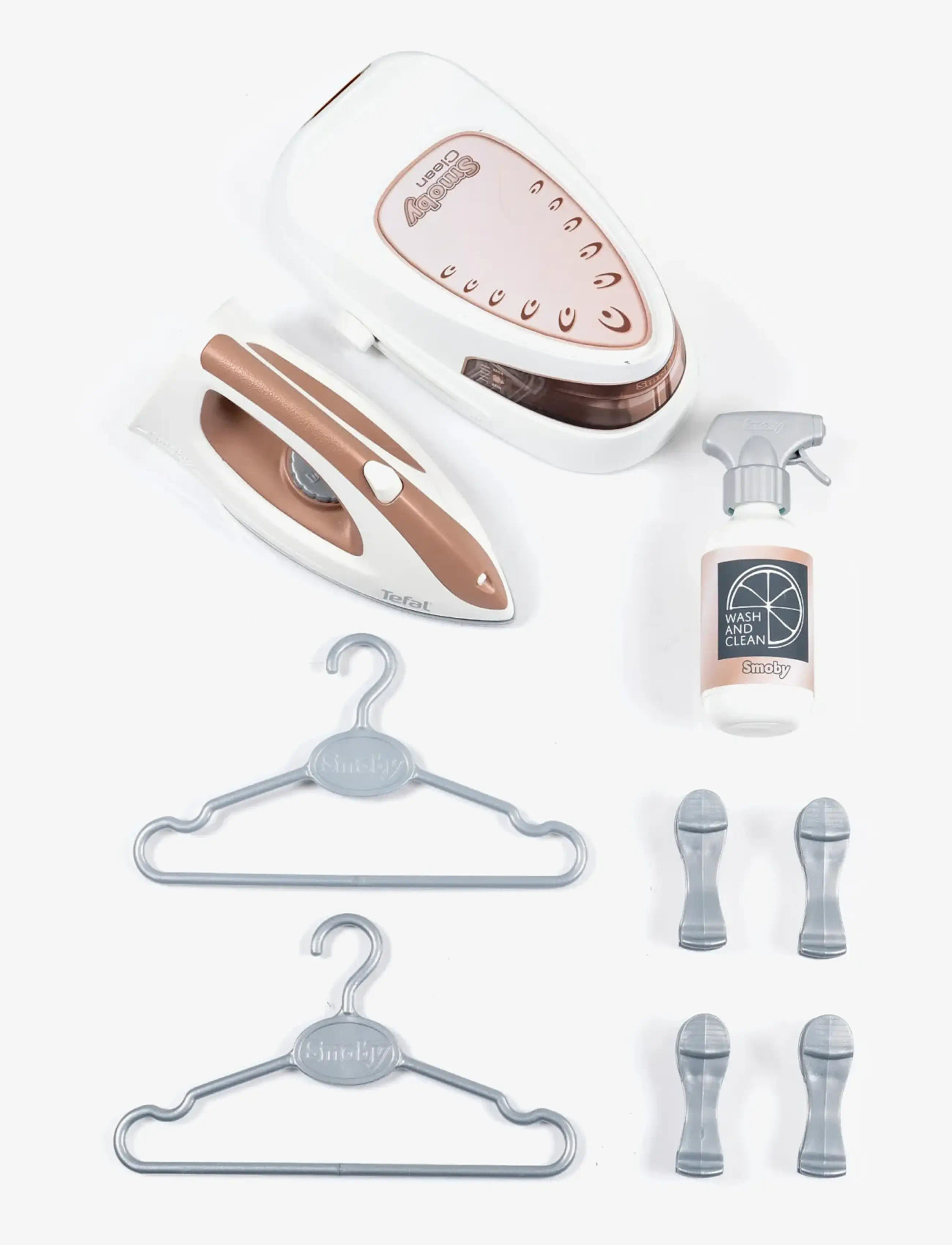 Smoby - Smoby Leksaksstrykjärn - rengøringsudstyr - grey - 4