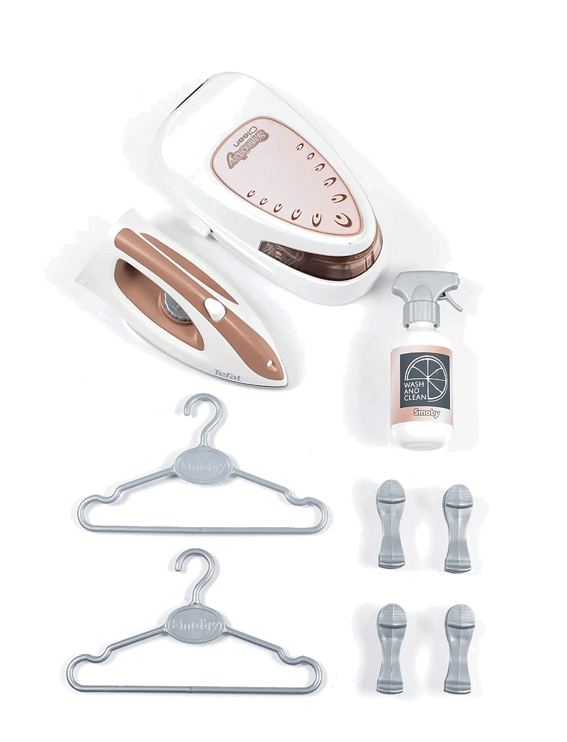 Smoby - Smoby Leksaksstrykjärn - reinigungsgeräte - grey - 4