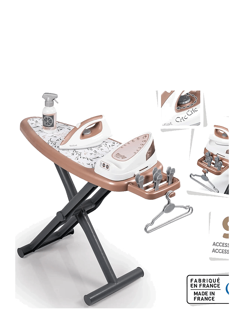 Smoby - Smoby Leksaksstrykjärn - reinigungsgeräte - grey - 5