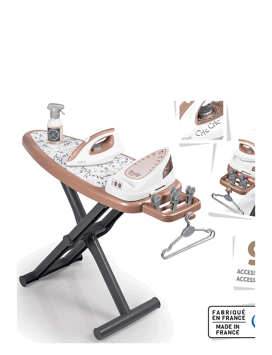 Smoby - Smoby Leksaksstrykjärn - sünnipäevakingitused - grey - 4