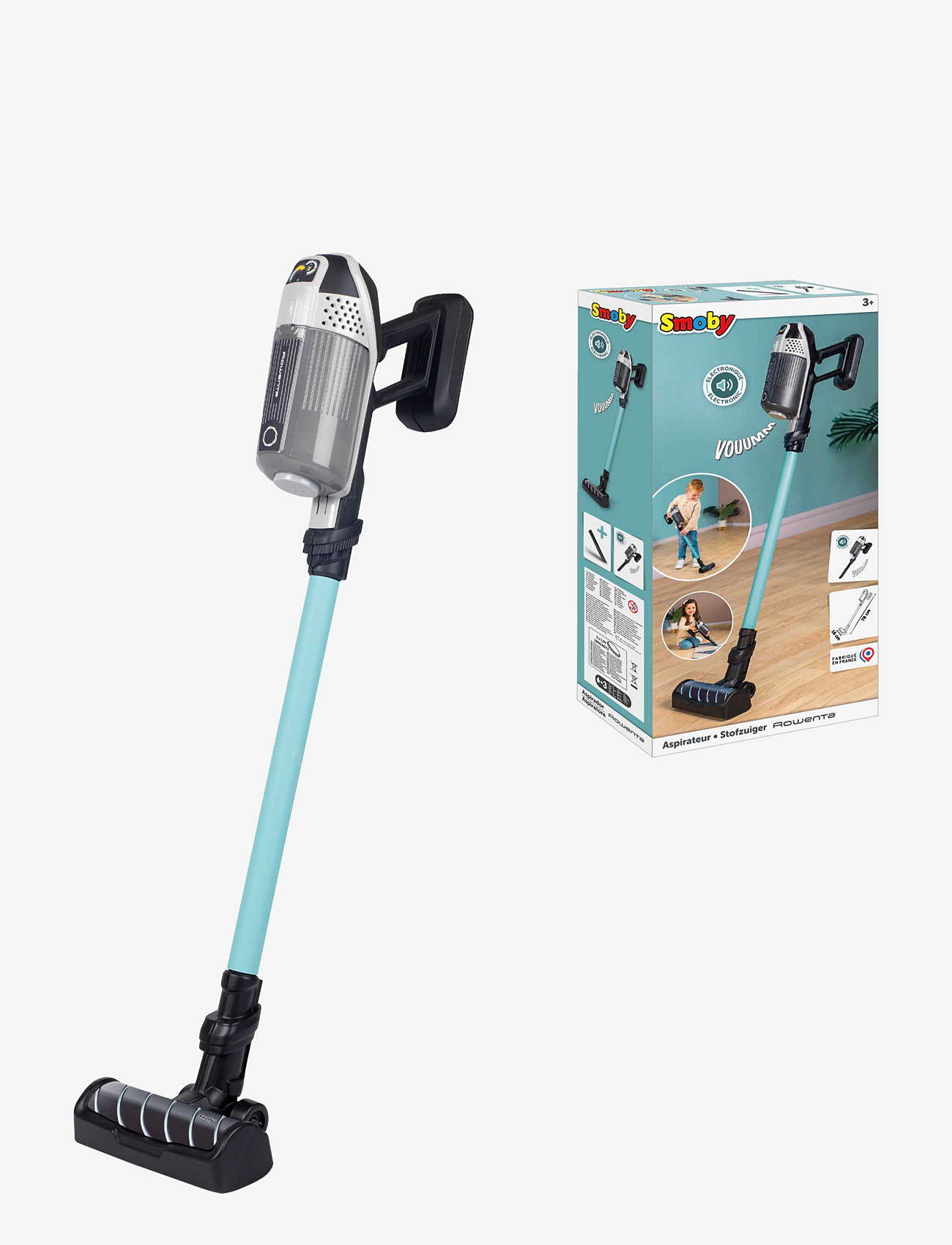 Smoby - Rowenta X Force Flex Vacuum Cleaner - blue - 1