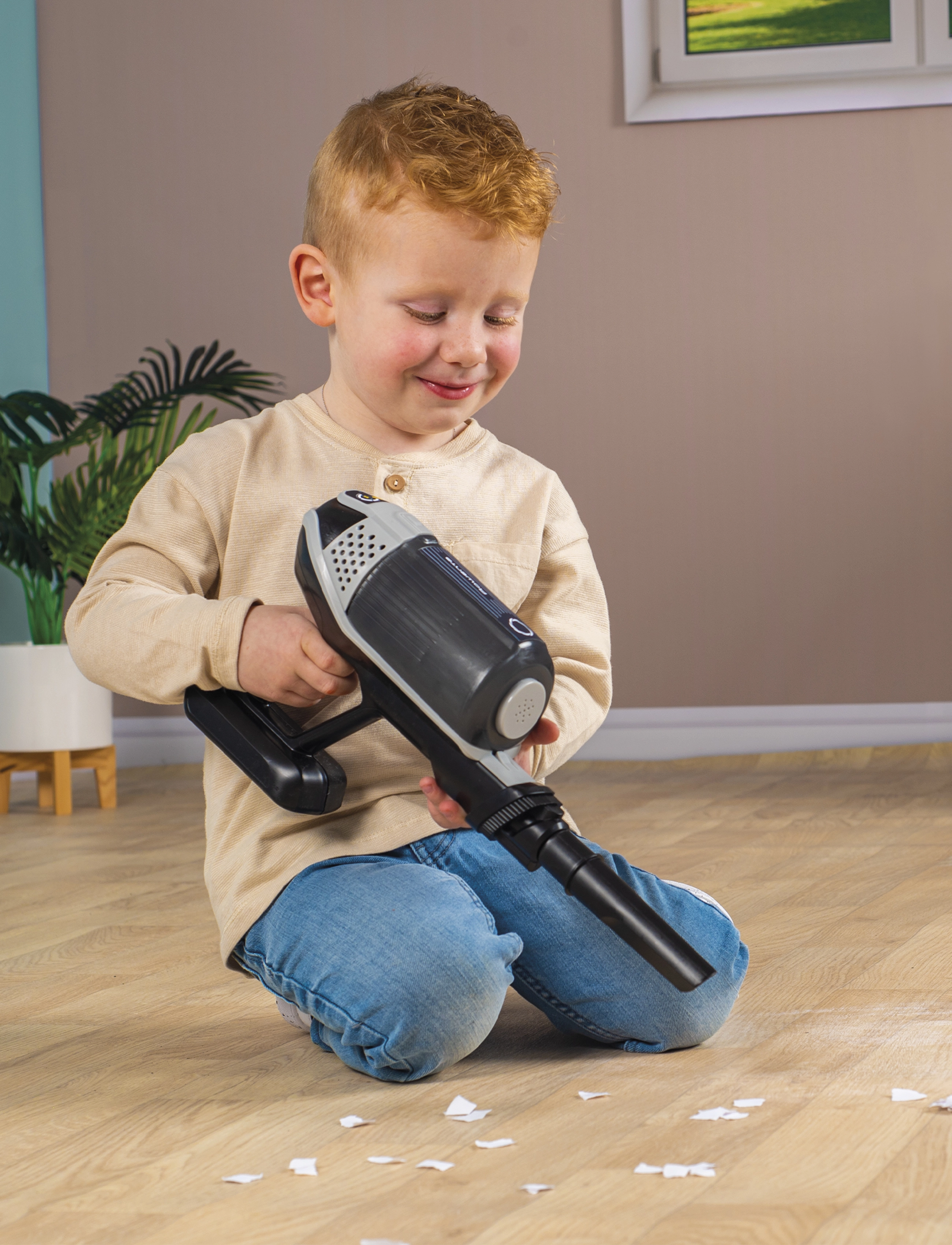 Smoby - Rowenta X Force Flex Vacuum Cleaner - blue - 5