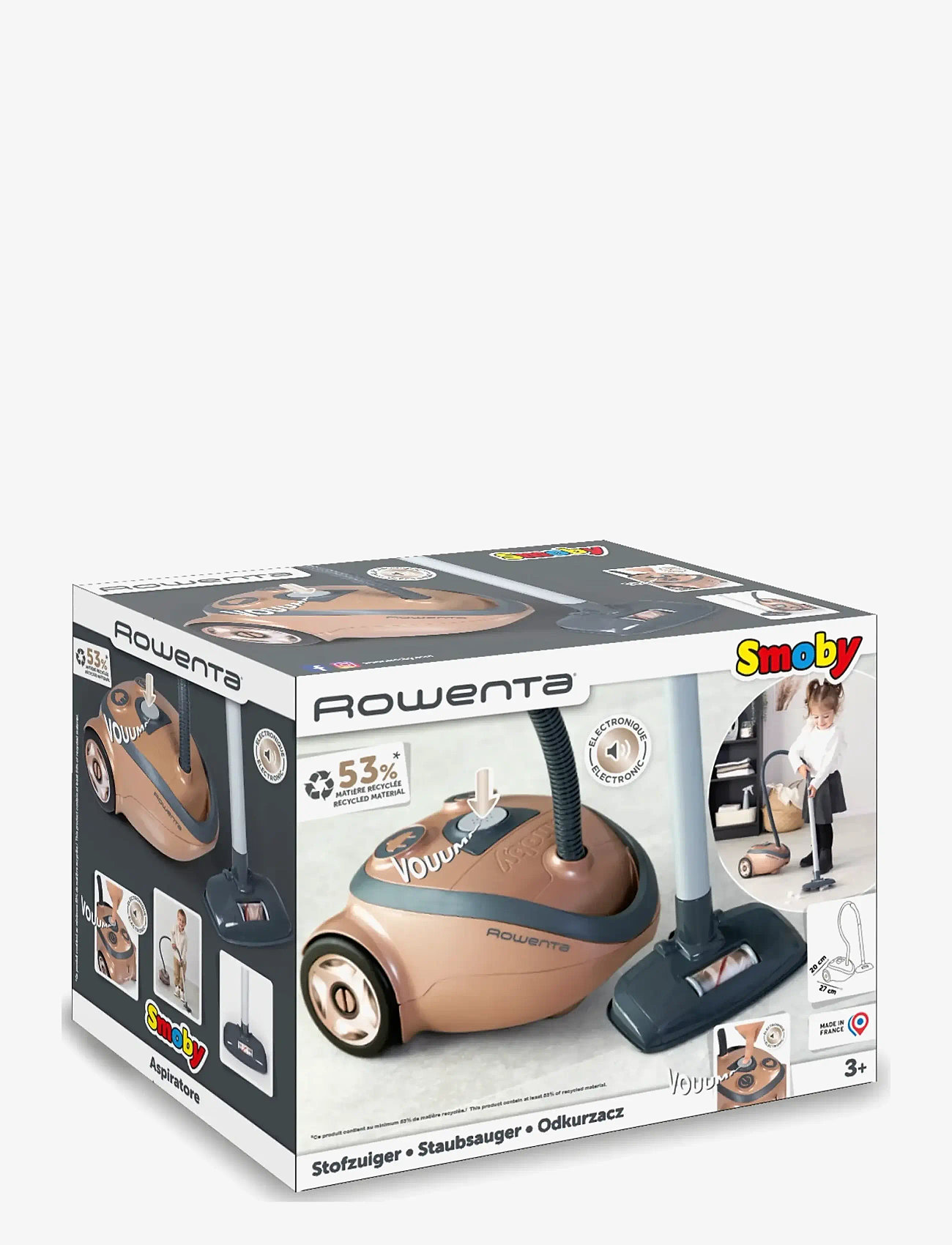 Smoby - Rowenta Vacuum Cleaner (Compact Toy) - reinigungsgeräte - multi colorued - 2