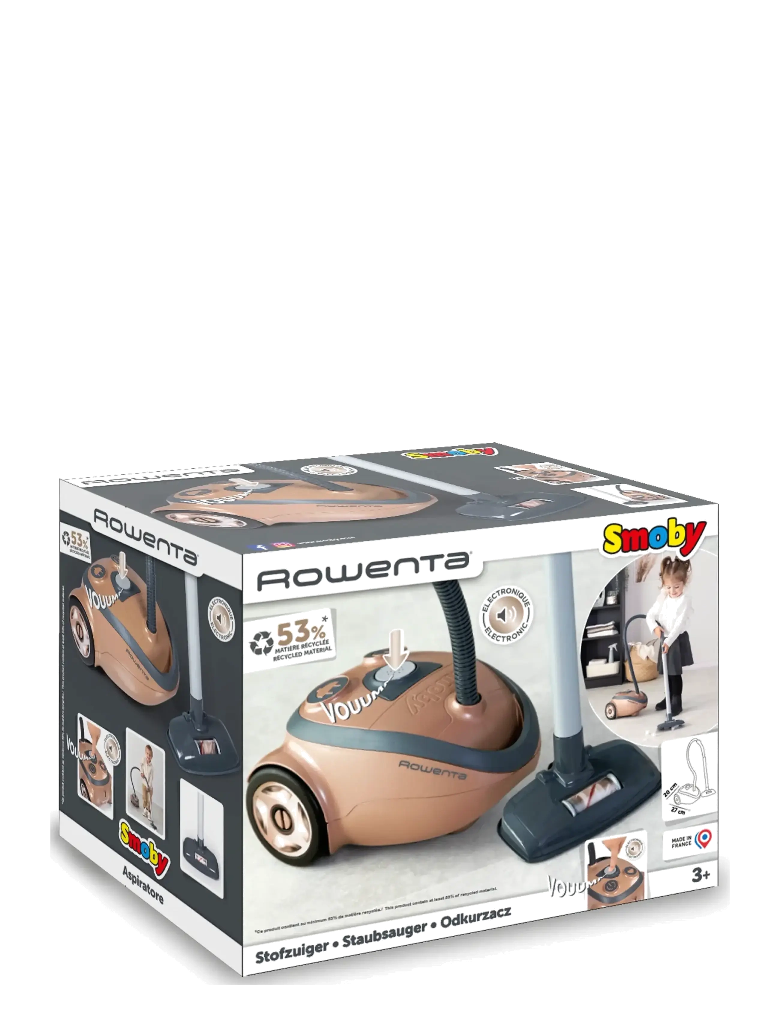 Smoby - Rowenta Vacuum Cleaner (Compact Toy) - cleaning toys - multi colorued - 2