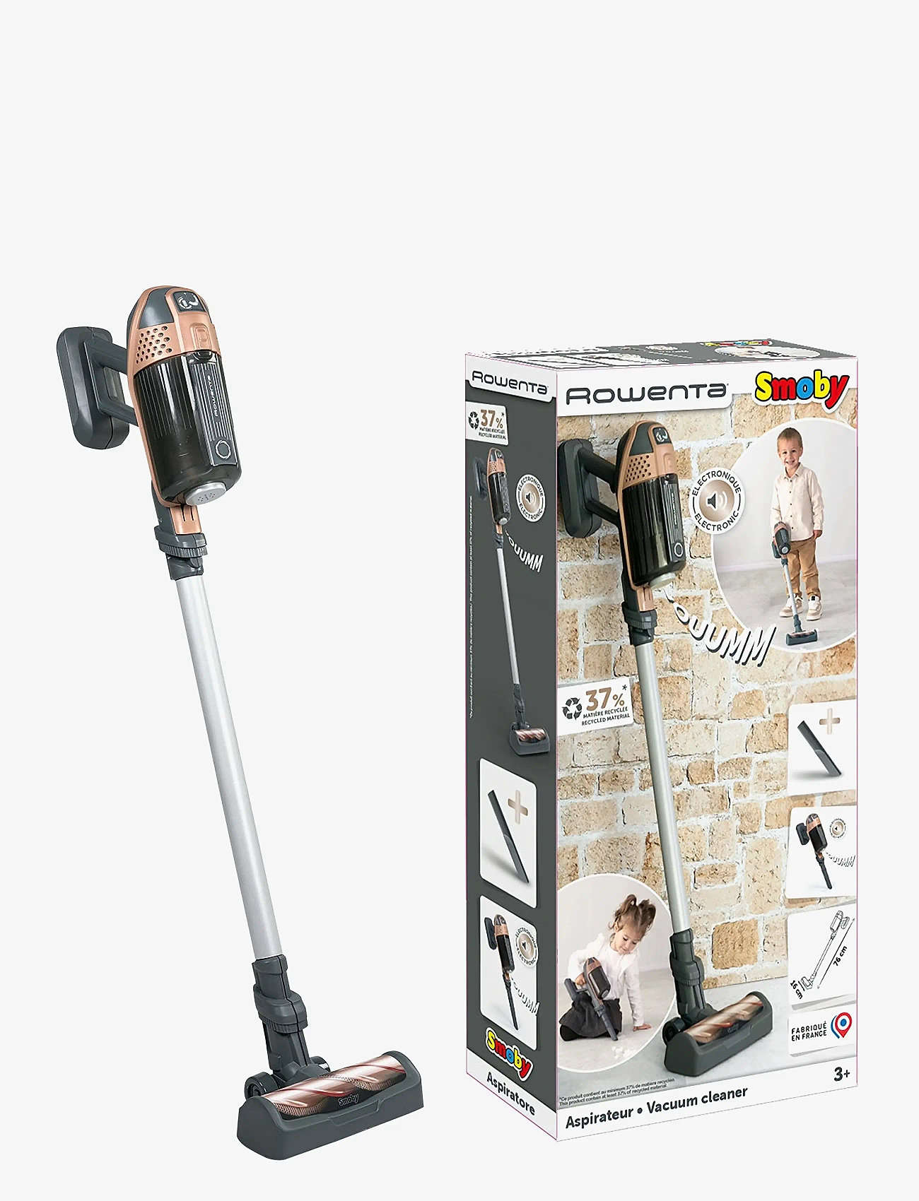 Smoby - Rowenta X Force Flex Vacuum Cleaner - reinigungsgeräte - grey - 2