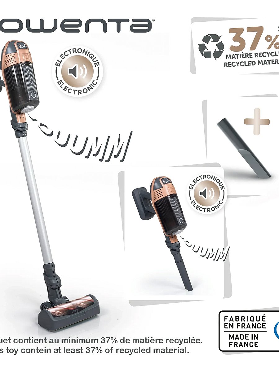 Smoby - Rowenta X Force Flex Vacuum Cleaner - reinigungsgeräte - grey - 4