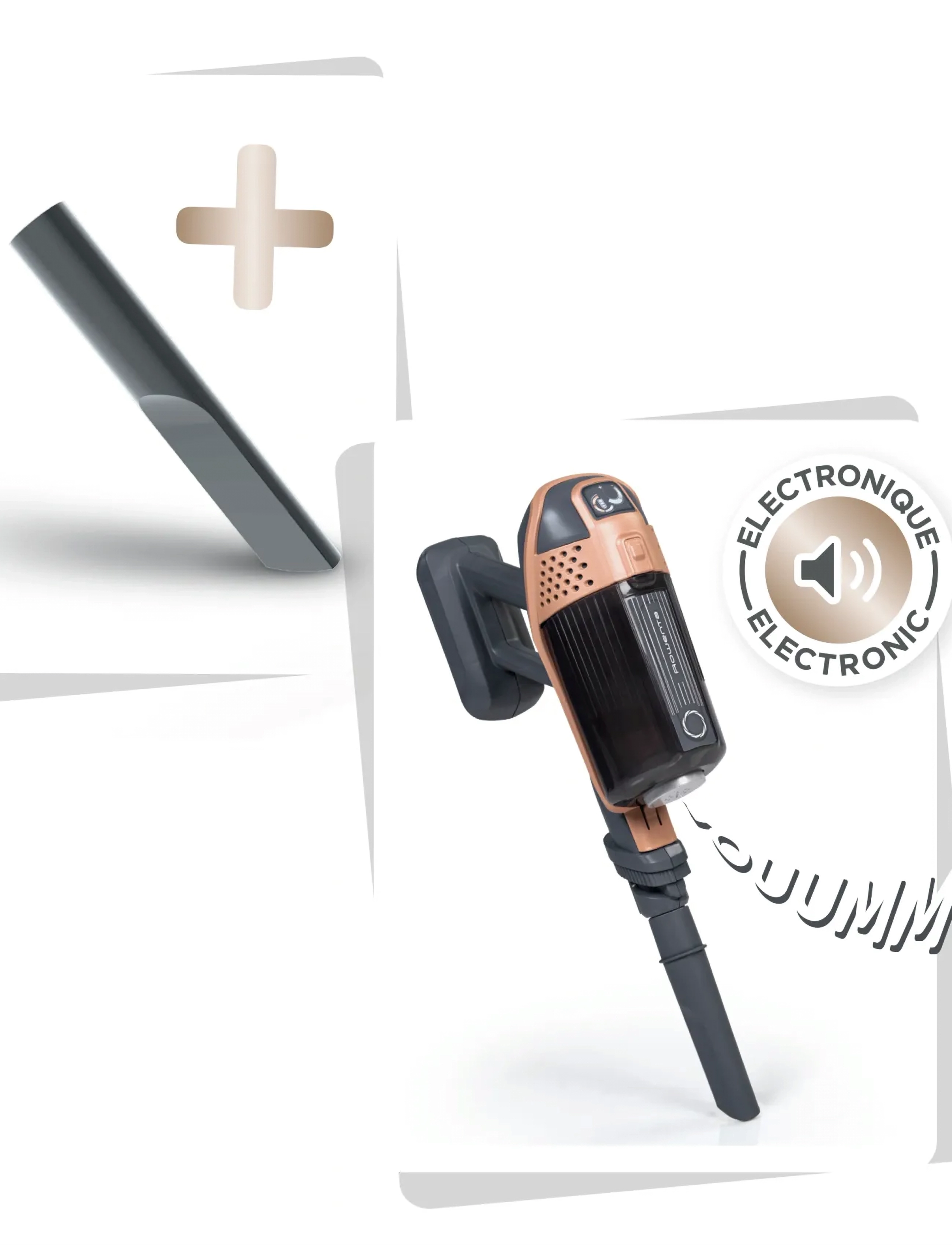 Smoby - Rowenta X Force Flex Vacuum Cleaner - reinigungsgeräte - grey - 5