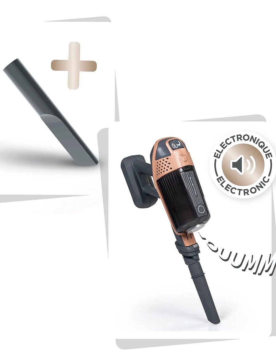 Smoby - Rowenta X Force Flex Vacuum Cleaner - reinigungsgeräte - grey - 5