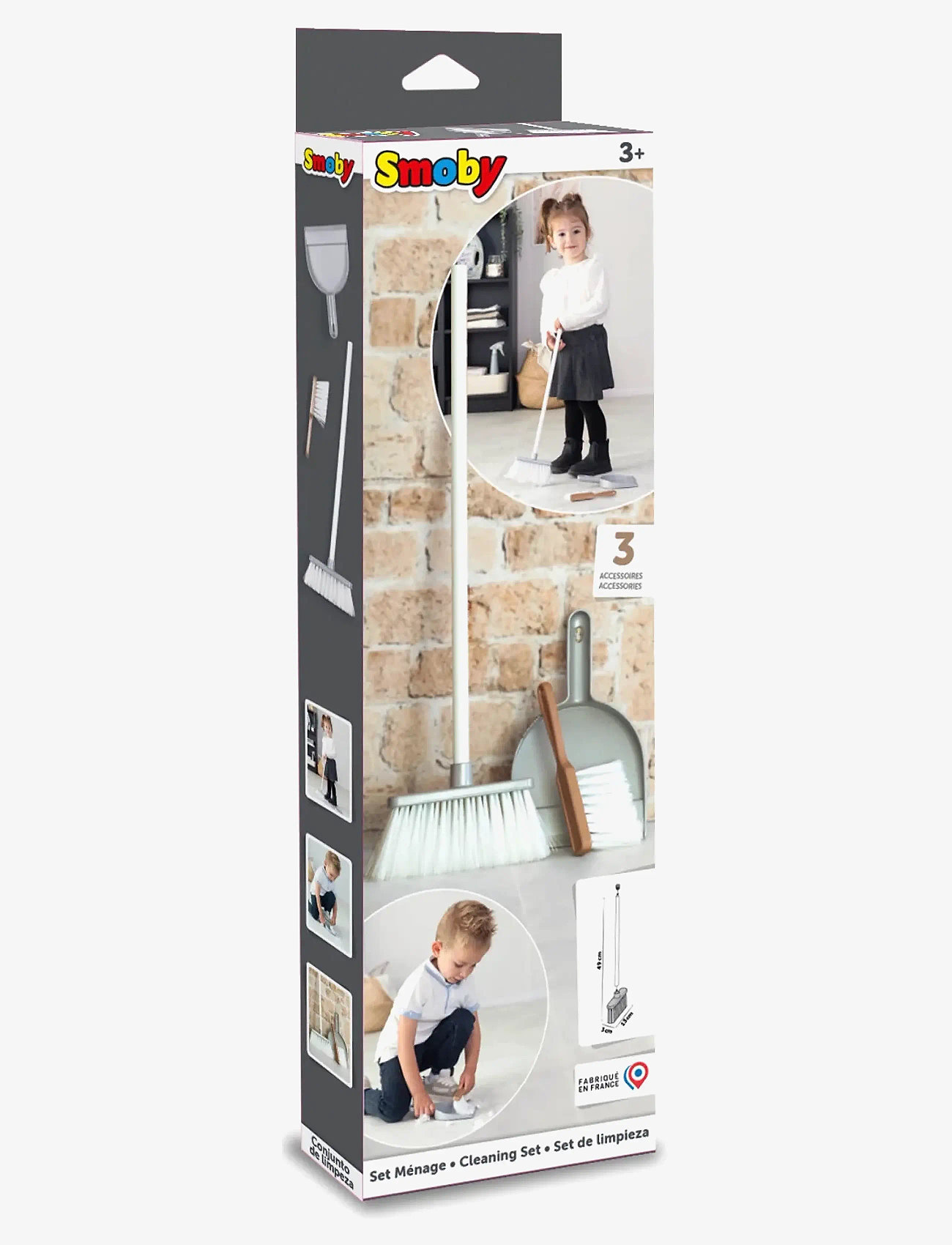 Smoby - Smoby Cleaning Set - madlavning - multi colorued - 2