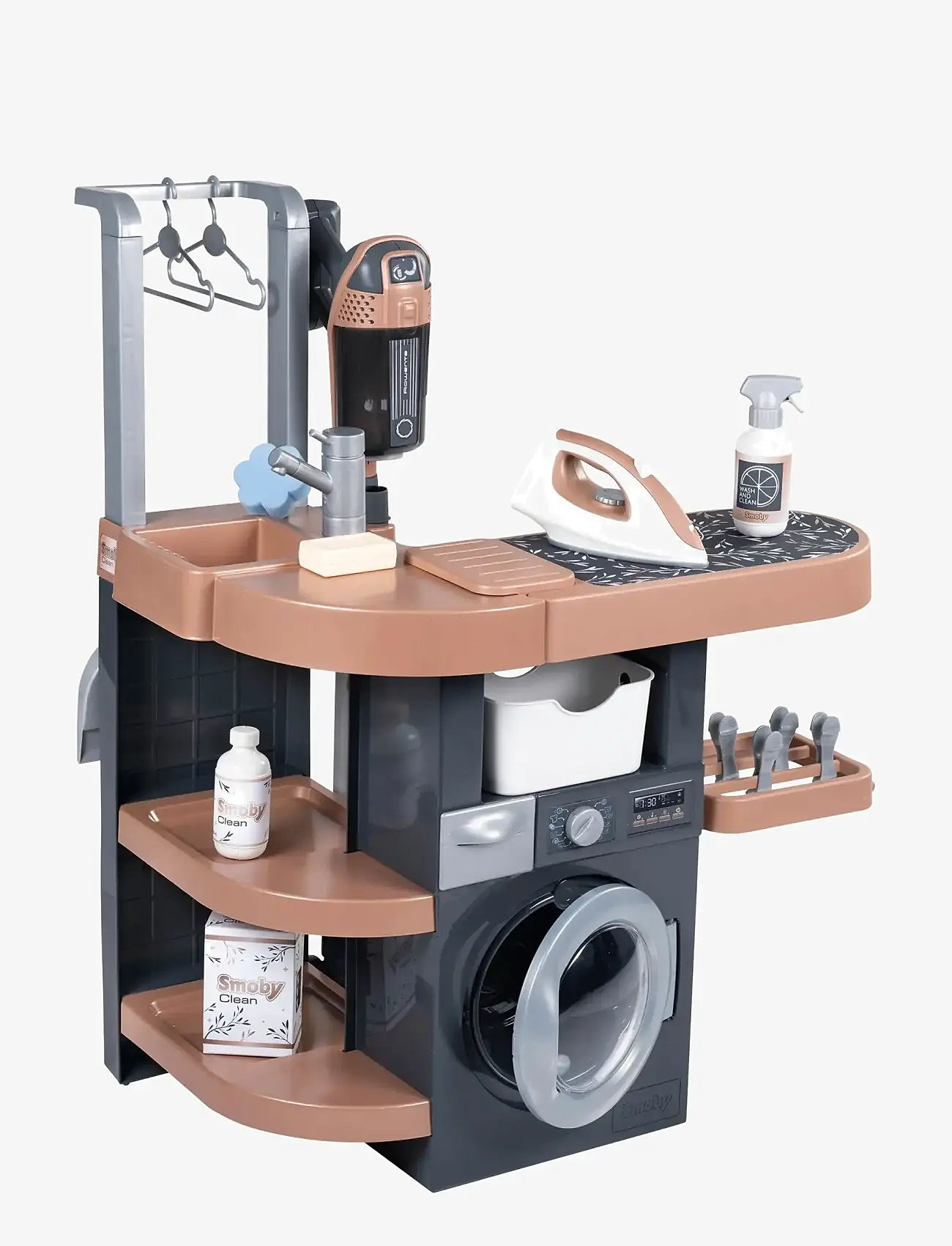 Smoby - Rowenta Wash&Clean Laundry - reinigungsgeräte - grey - 1