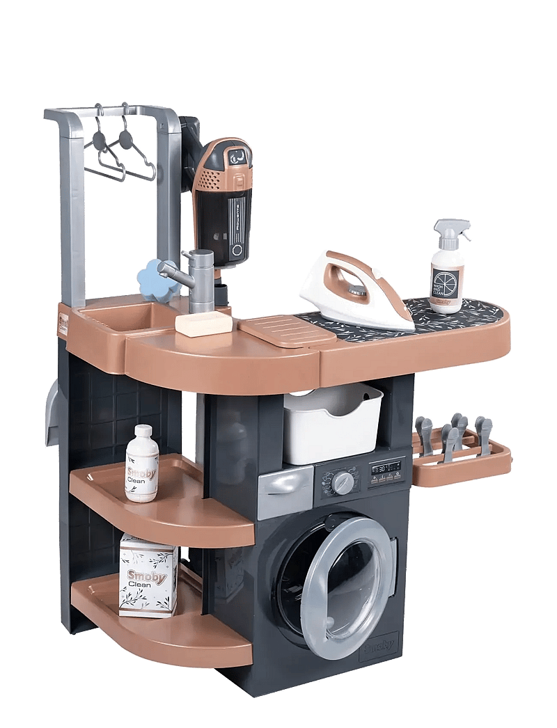 Smoby - Rowenta Wash&Clean Laundry - reinigungsgeräte - grey - 1