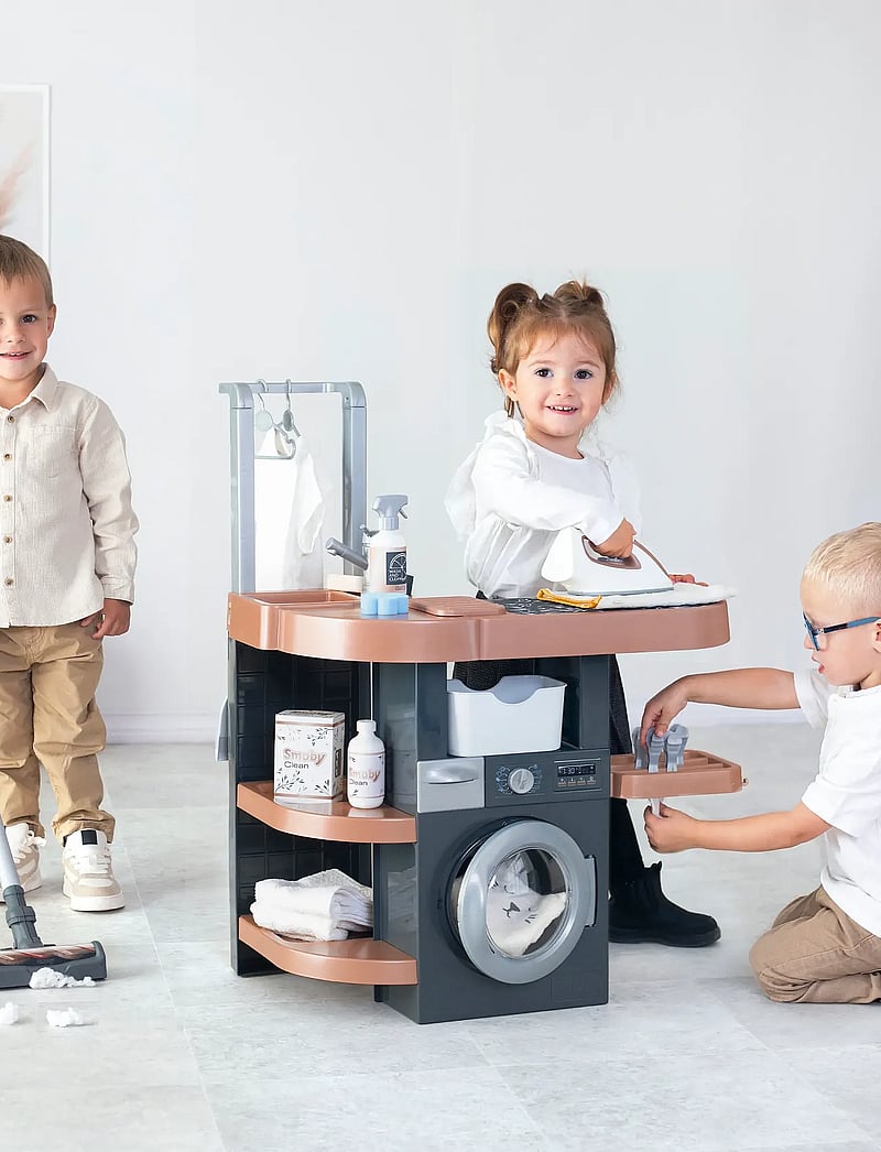 Smoby - Rowenta Wash&Clean Laundry - reinigungsgeräte - grey - 0