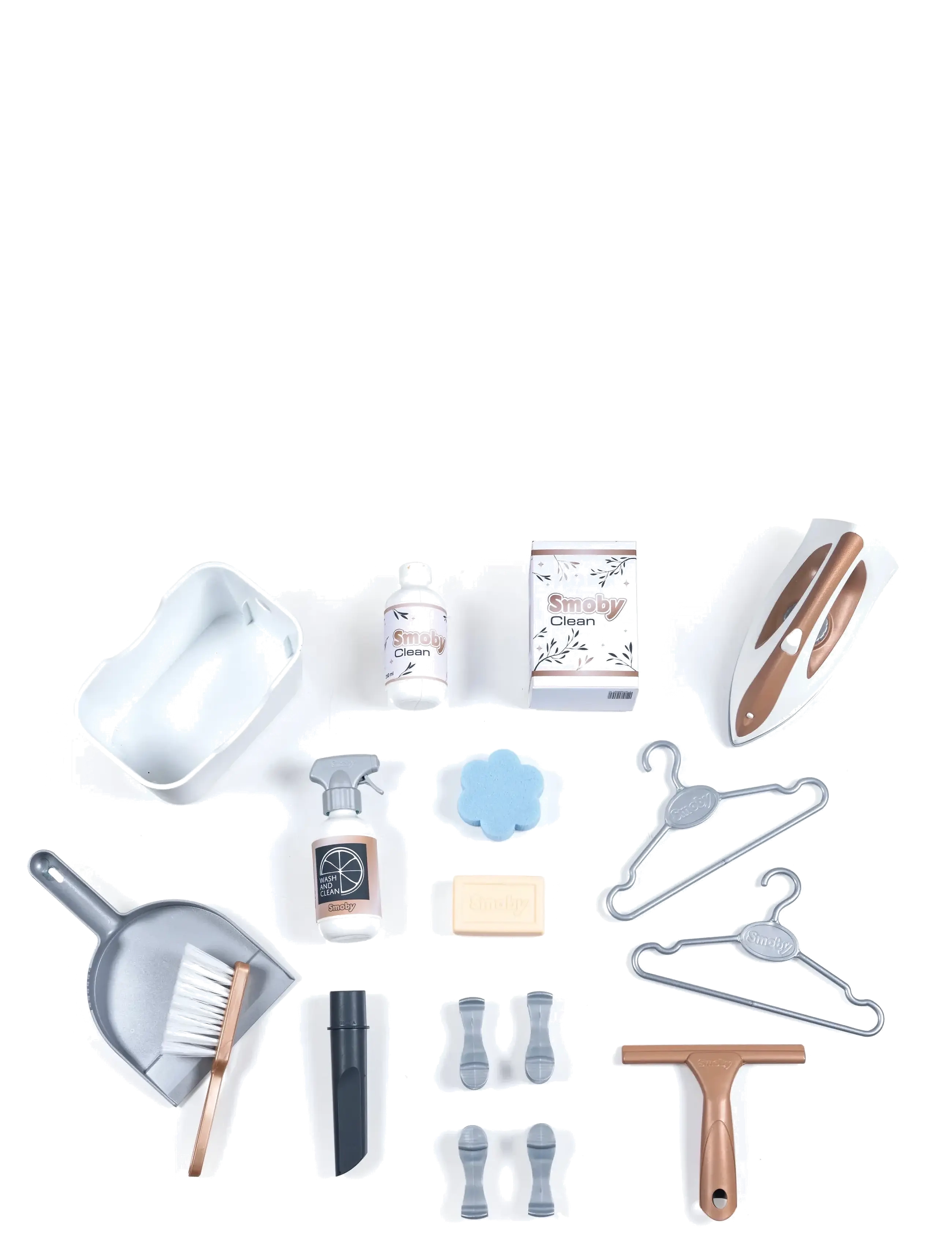 Smoby - Rowenta Wash&Clean Laundry - cleaning toys - grey - 5
