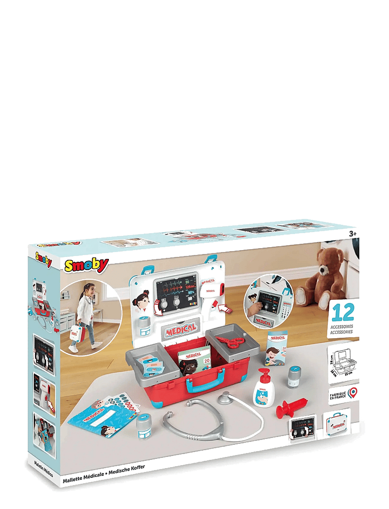 Smoby - Medical Case - kinder-arztkoffer - multi colorued - 3