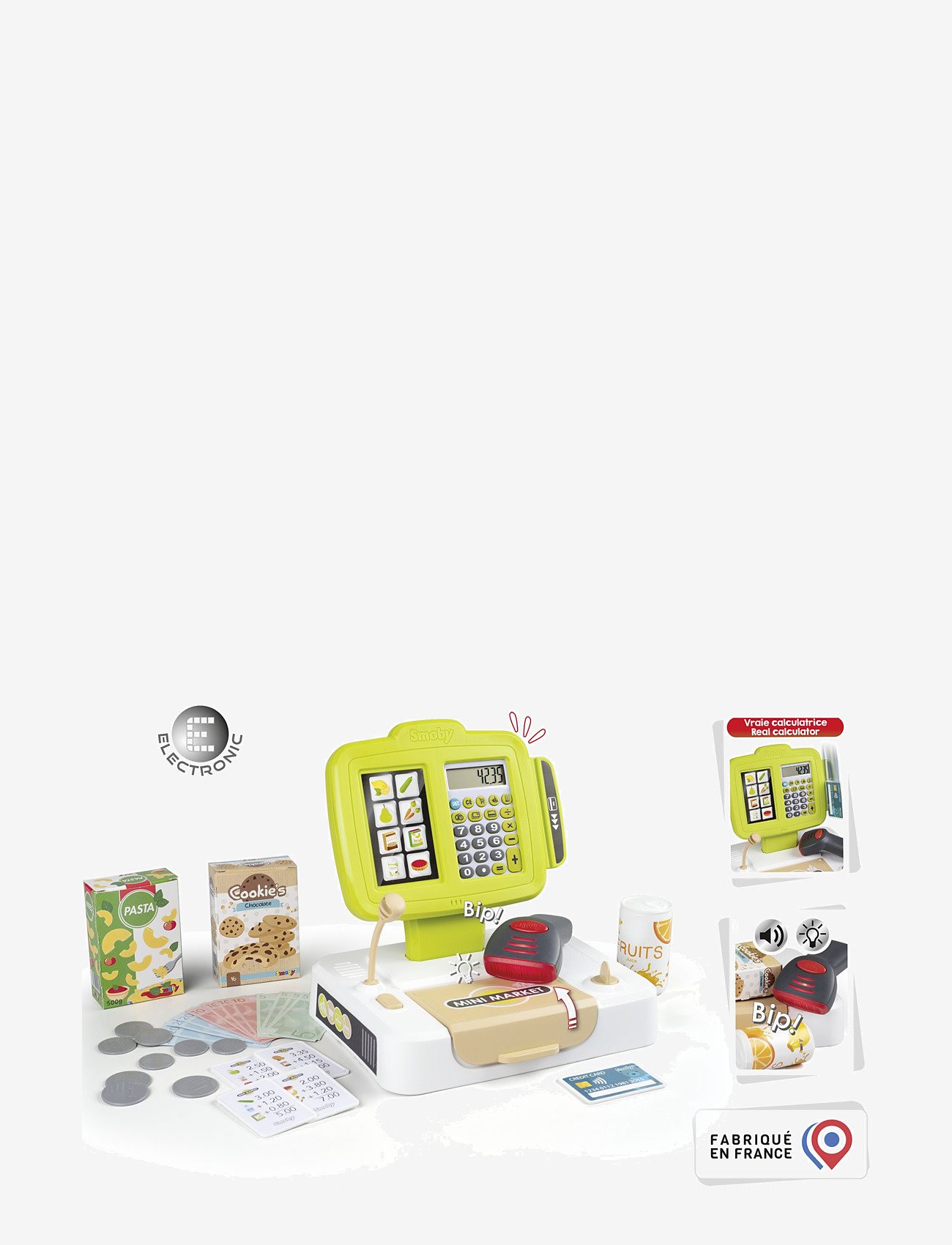 Smoby - Smoby Kassaapparat - legetøjskøbmandsboder - multi coloured - 4