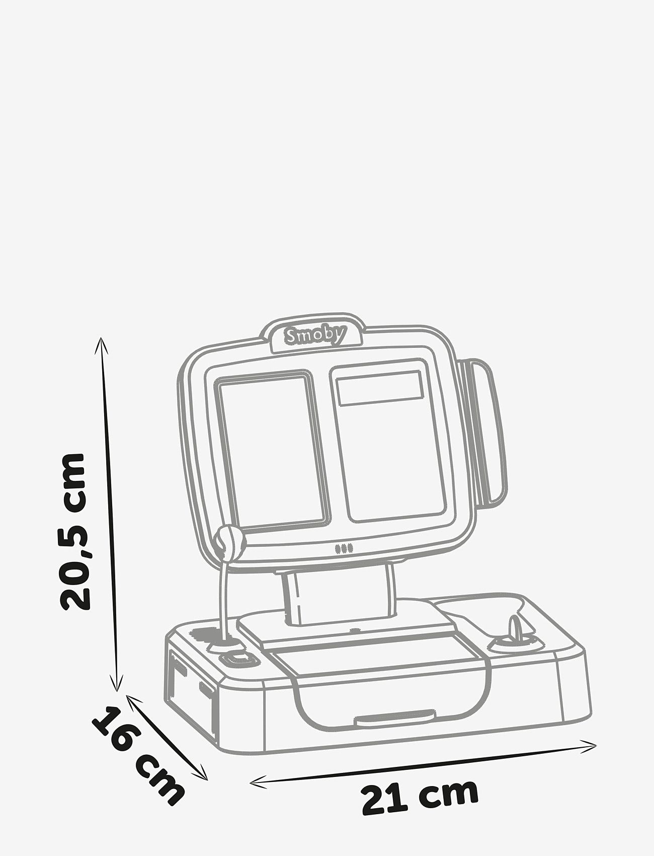 Smoby - Smoby Kassaapparat - legesæt og tilbehør til supermarkeder - multi coloured - 5