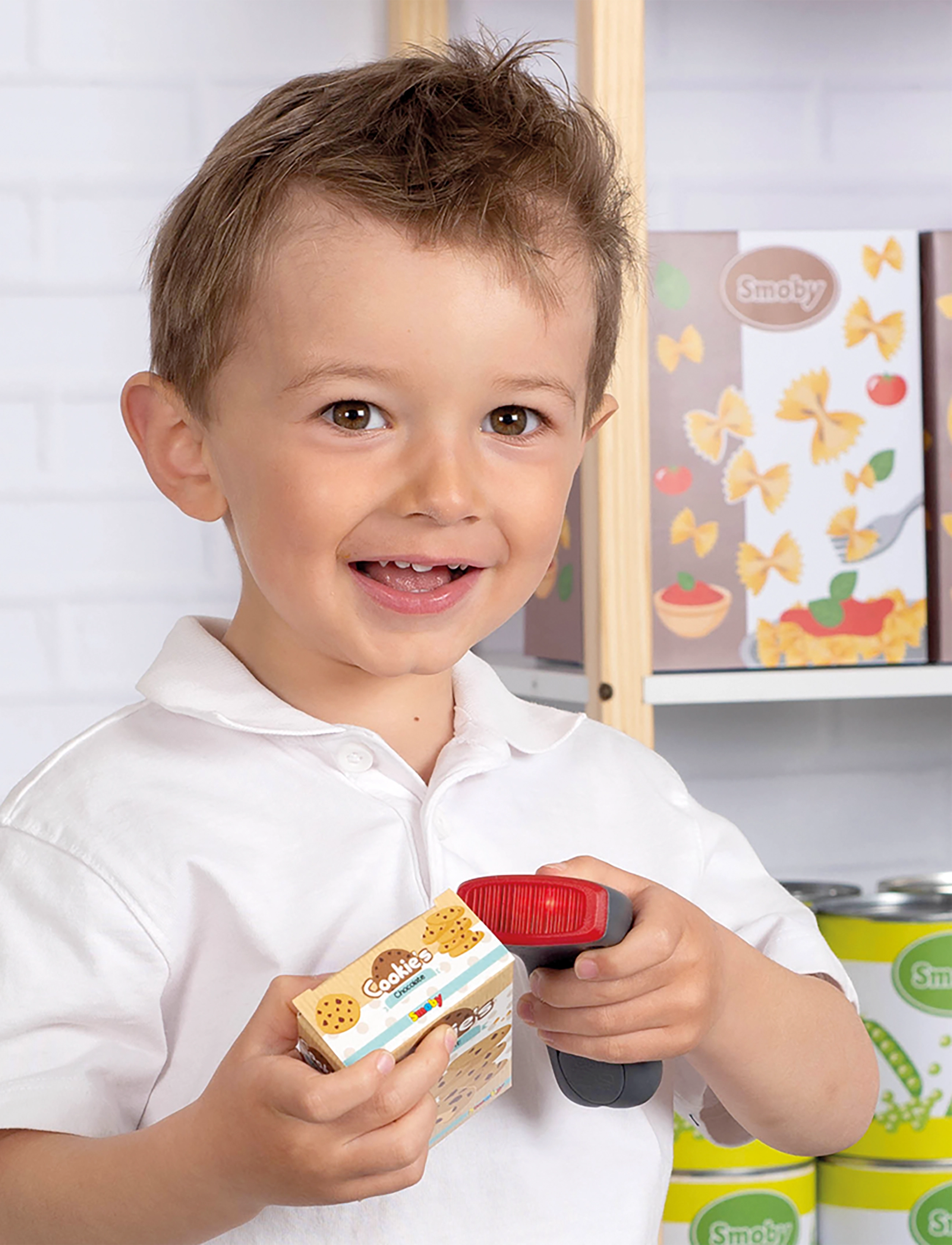 Smoby Large Cash Register, One Size, Role Play, Grün - Toy Market Stalls & Accessories, Kinder