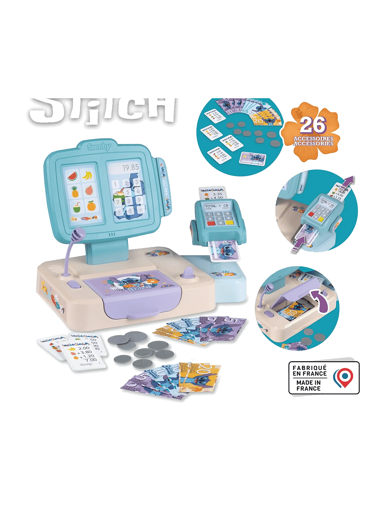 Smoby Stitch Cash Register
