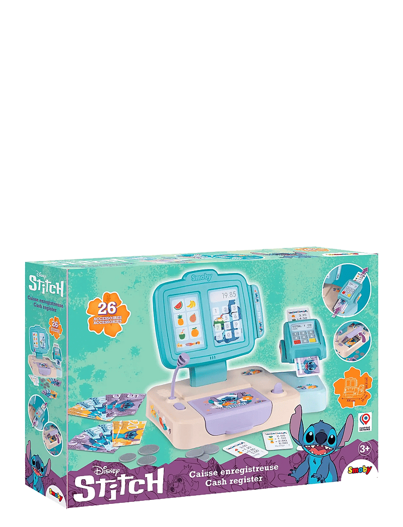 Smoby - Smoby Stitch Cash Register - rinkiniai ir priedai parduotuvei - blue - 2