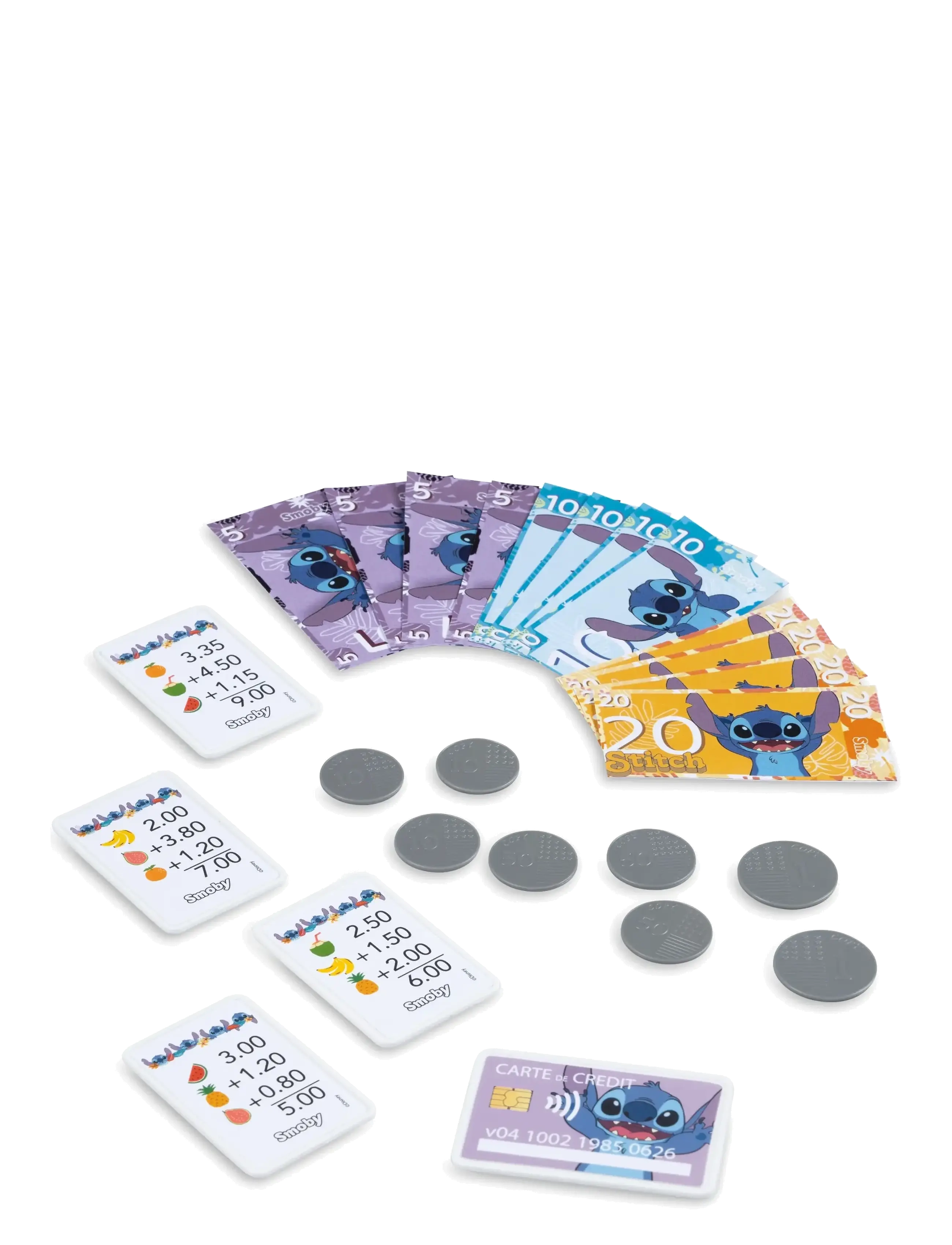 Smoby - Smoby Stitch Cash Register - supermarket playsets & accessories - blue - 3