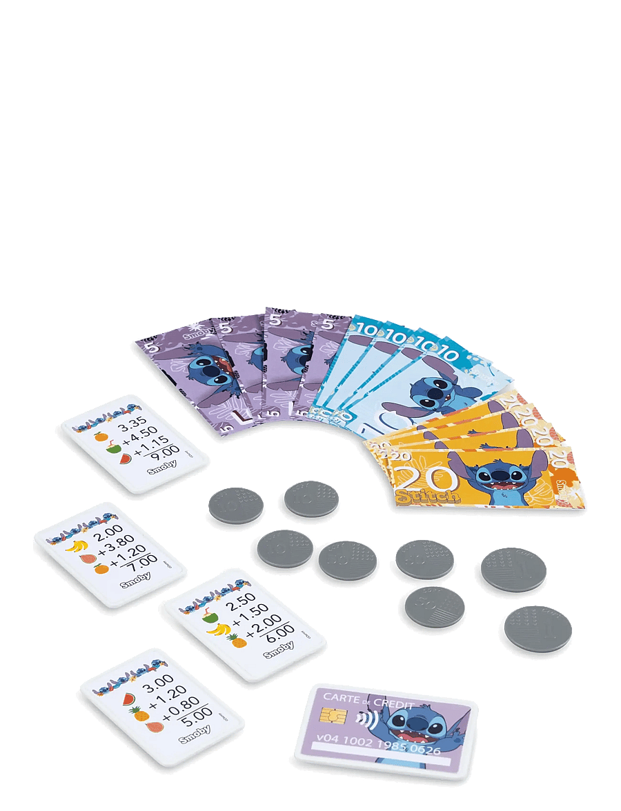 Smoby - Smoby Stitch Cash Register - supermarkt-spielsets & accessoires - blue - 3