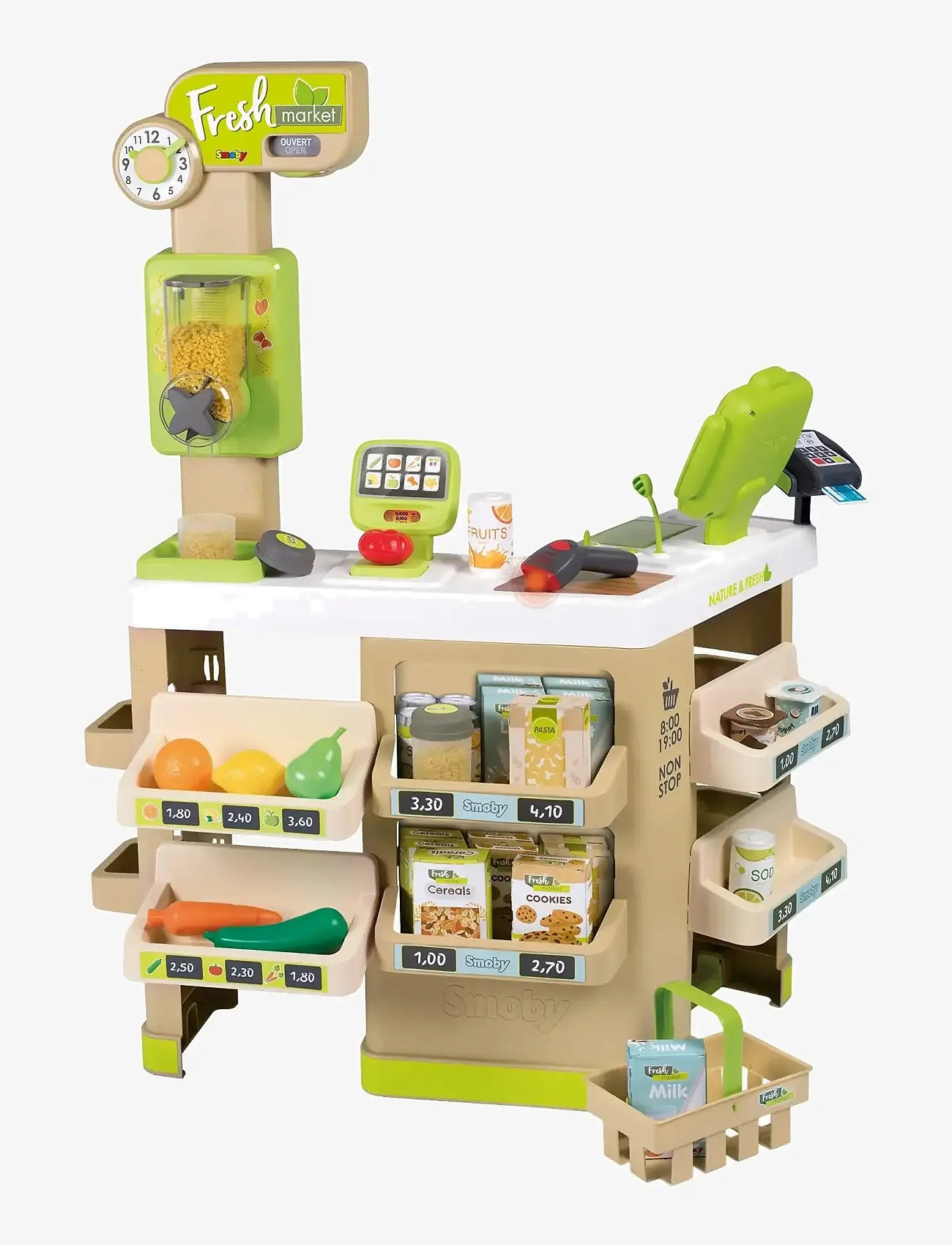 Smoby - Fresh Market - legesæt og tilbehør til supermarkeder - multi colorued - 0