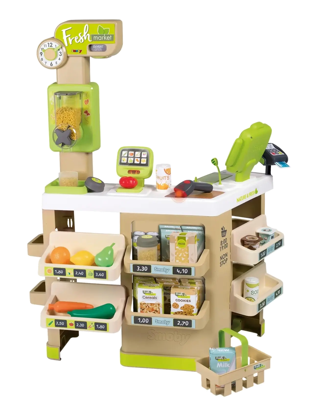 Smoby Fresh Market - Hlutverkaleikir fyrir börn - MULTI COLORUED / beige