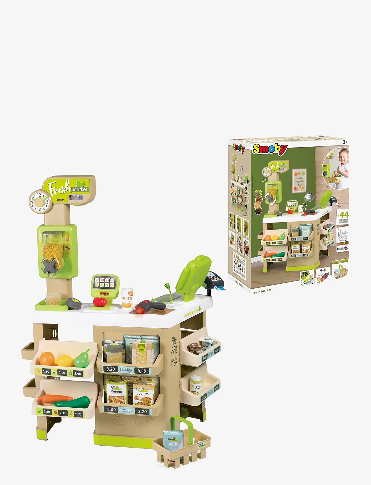 Smoby - Fresh Market - legesæt og tilbehør til supermarkeder - multi colorued - 1