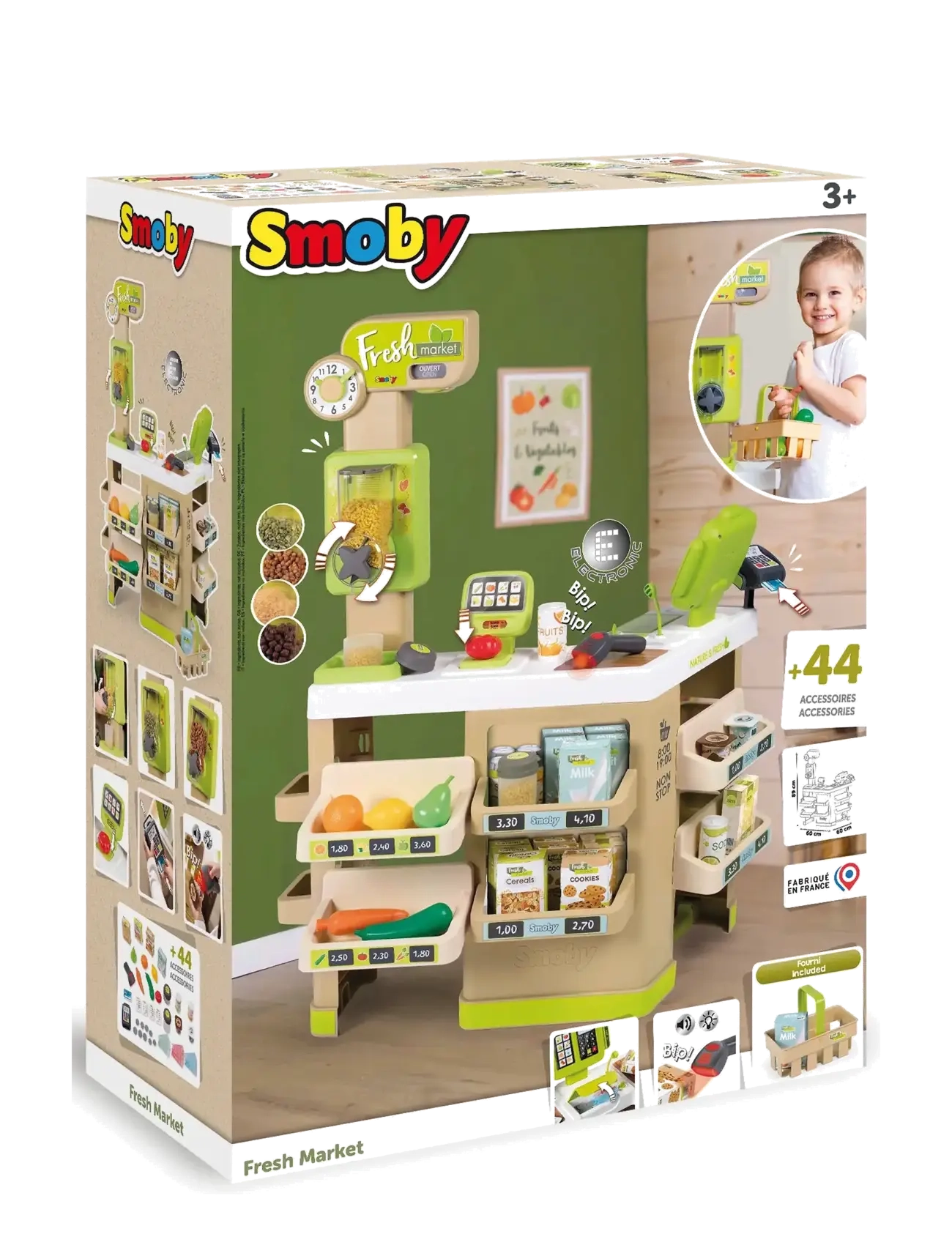 Smoby - Fresh Market - supermarkt-spielsets & accessoires - multi colorued - 2