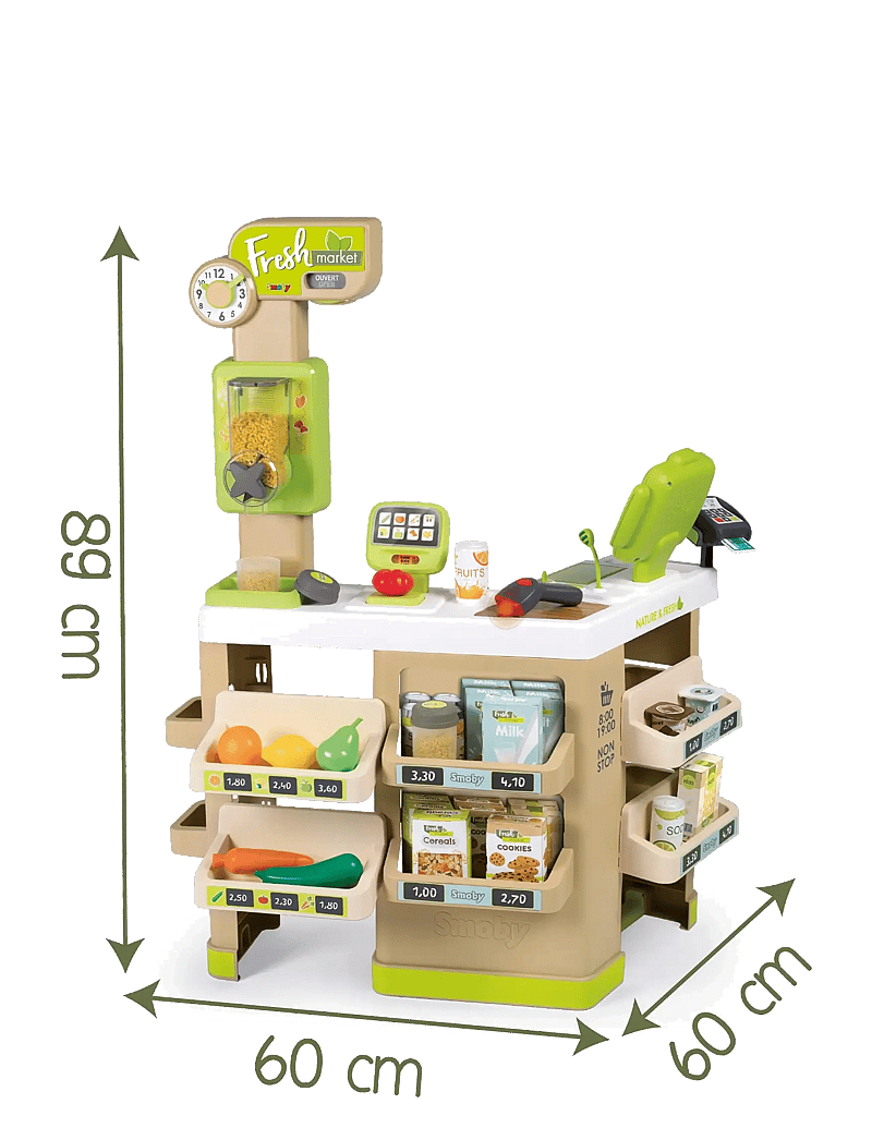 Smoby - Fresh Market - rinkiniai ir priedai parduotuvei - multi colorued - 3