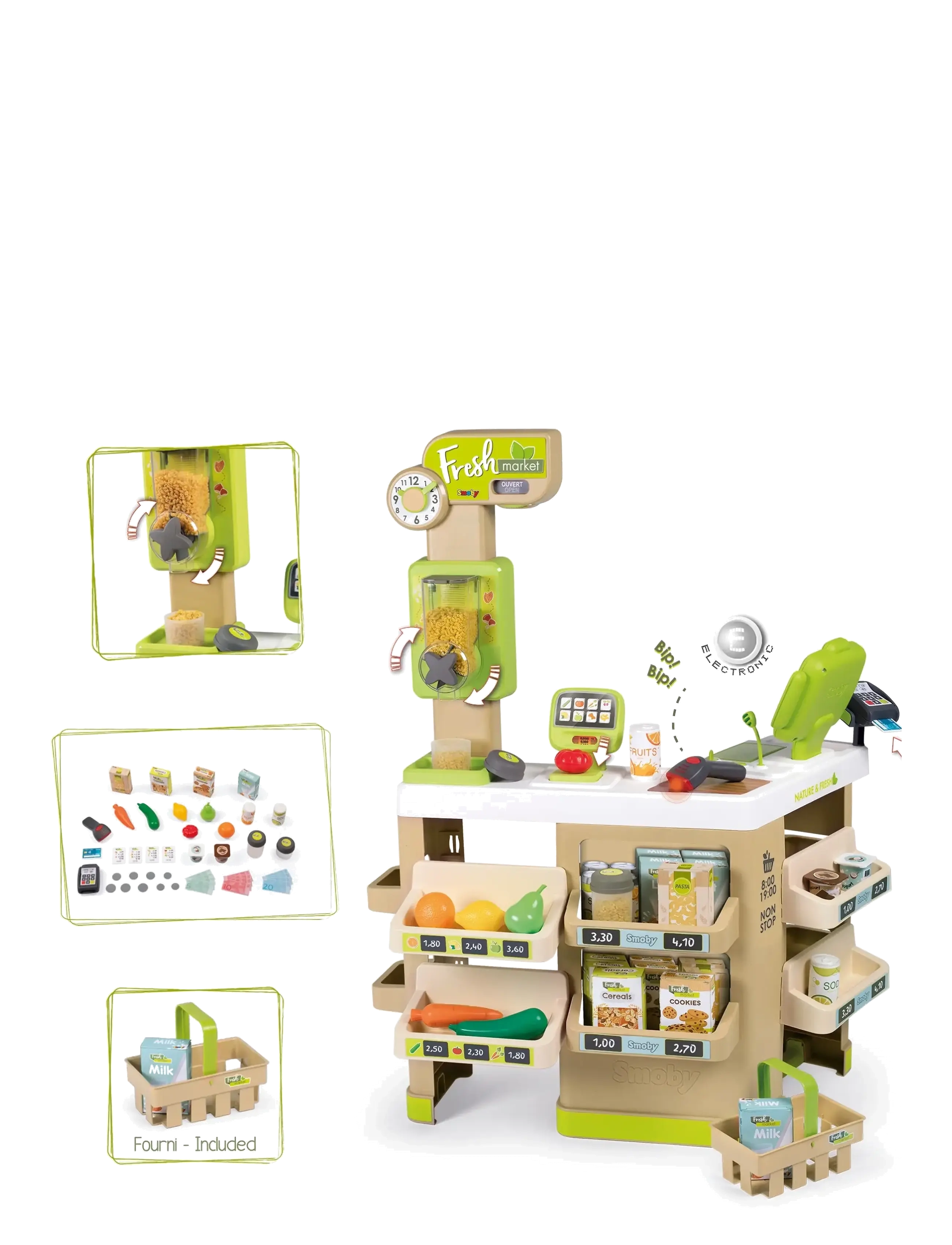 Smoby - Fresh Market - supermarkt-spielsets & accessoires - multi colorued - 4