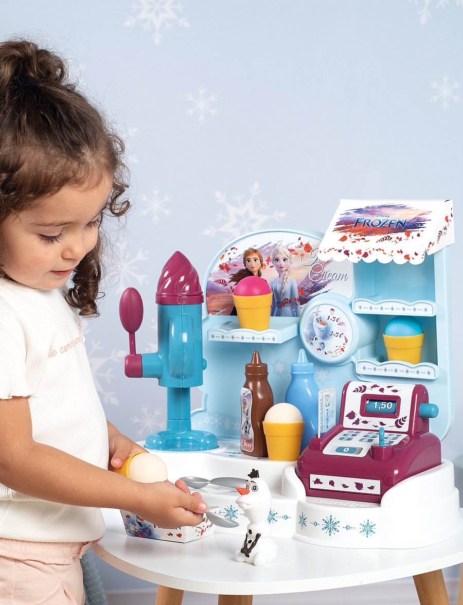 Smoby - Frozen Ice Cream Factory - rinkiniai ir priedai parduotuvei - blue - 5
